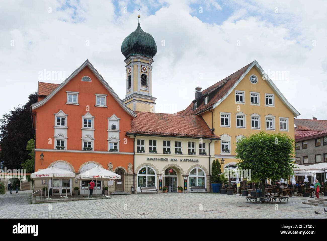 Marienplace, Immenstadt, Allgäu, Bayern, Deutschland, Europa Stockfoto