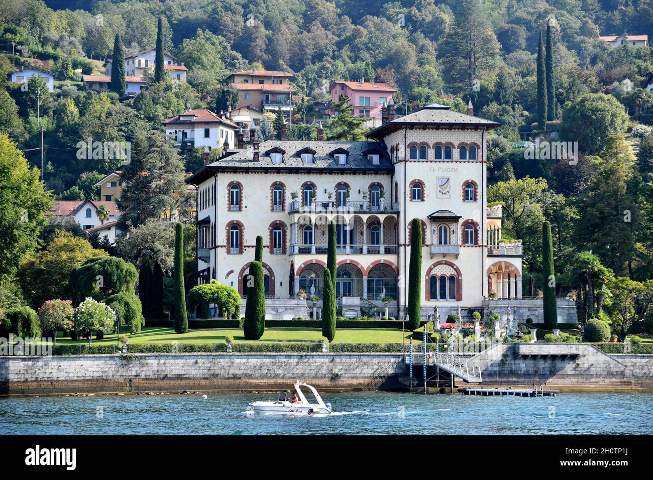 Villa La Placida, San Giovani, Bellagio, Comer See, Italien Stockfoto