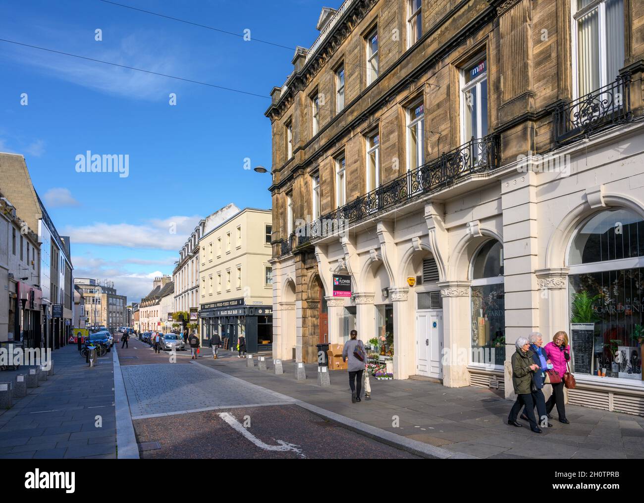 Church Street im Stadtzentrum, Inverness, Schottland, Großbritannien Stockfoto