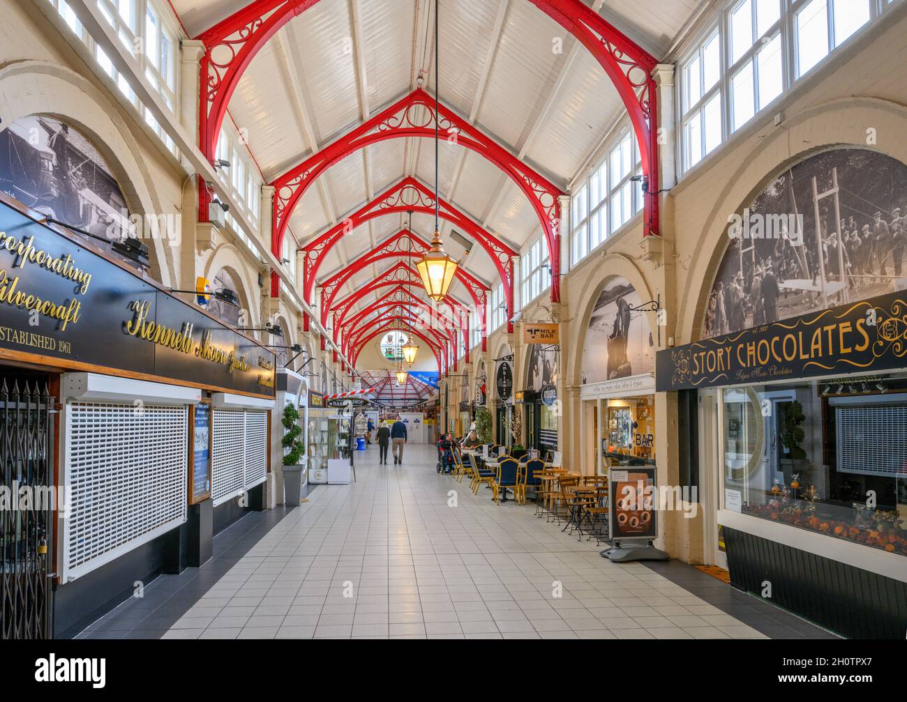 Der viktorianische Markt im Stadtzentrum, Inverness, Schottland, Großbritannien Stockfoto