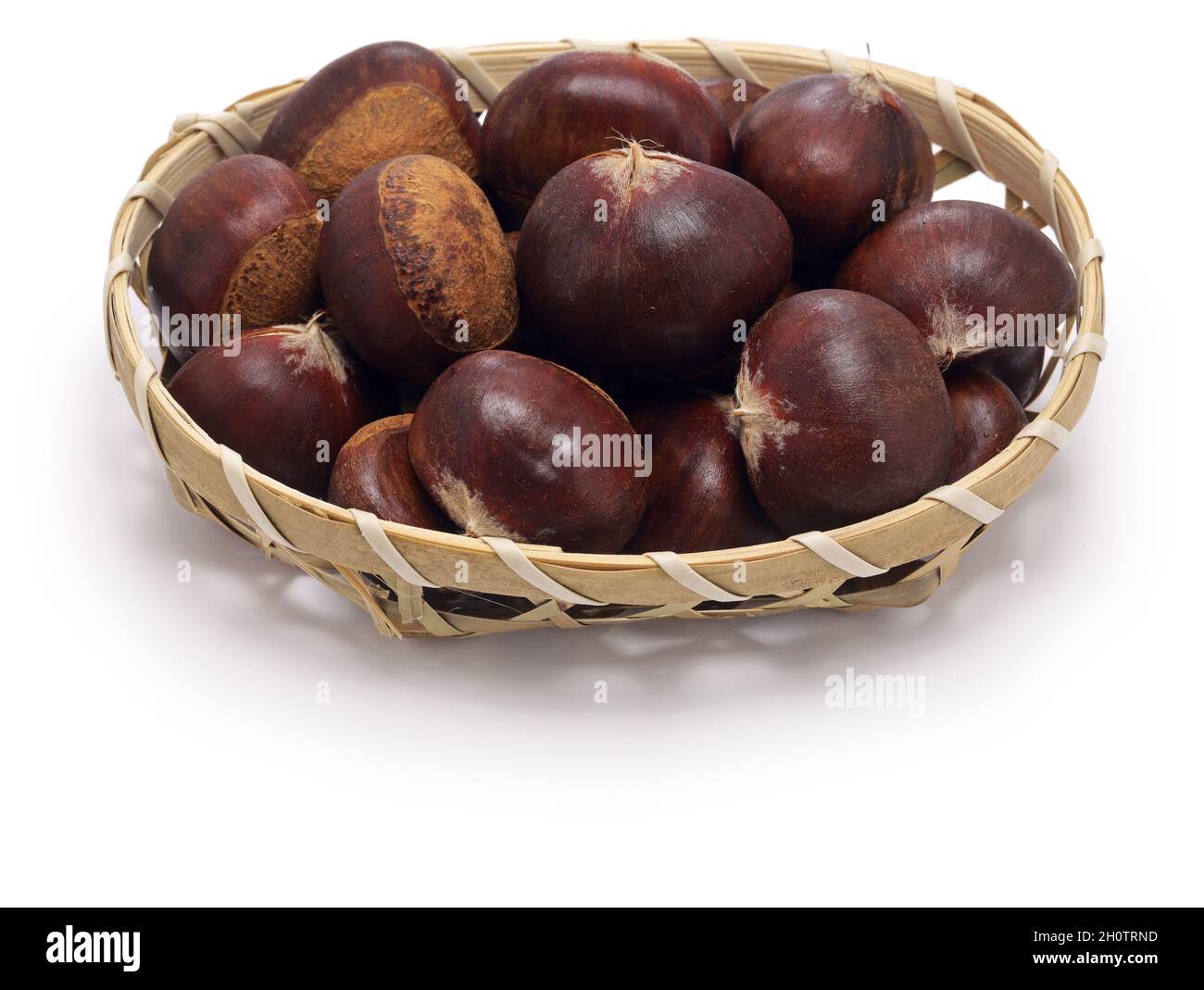Japanische Kastanie namens Riheiguri Stockfoto