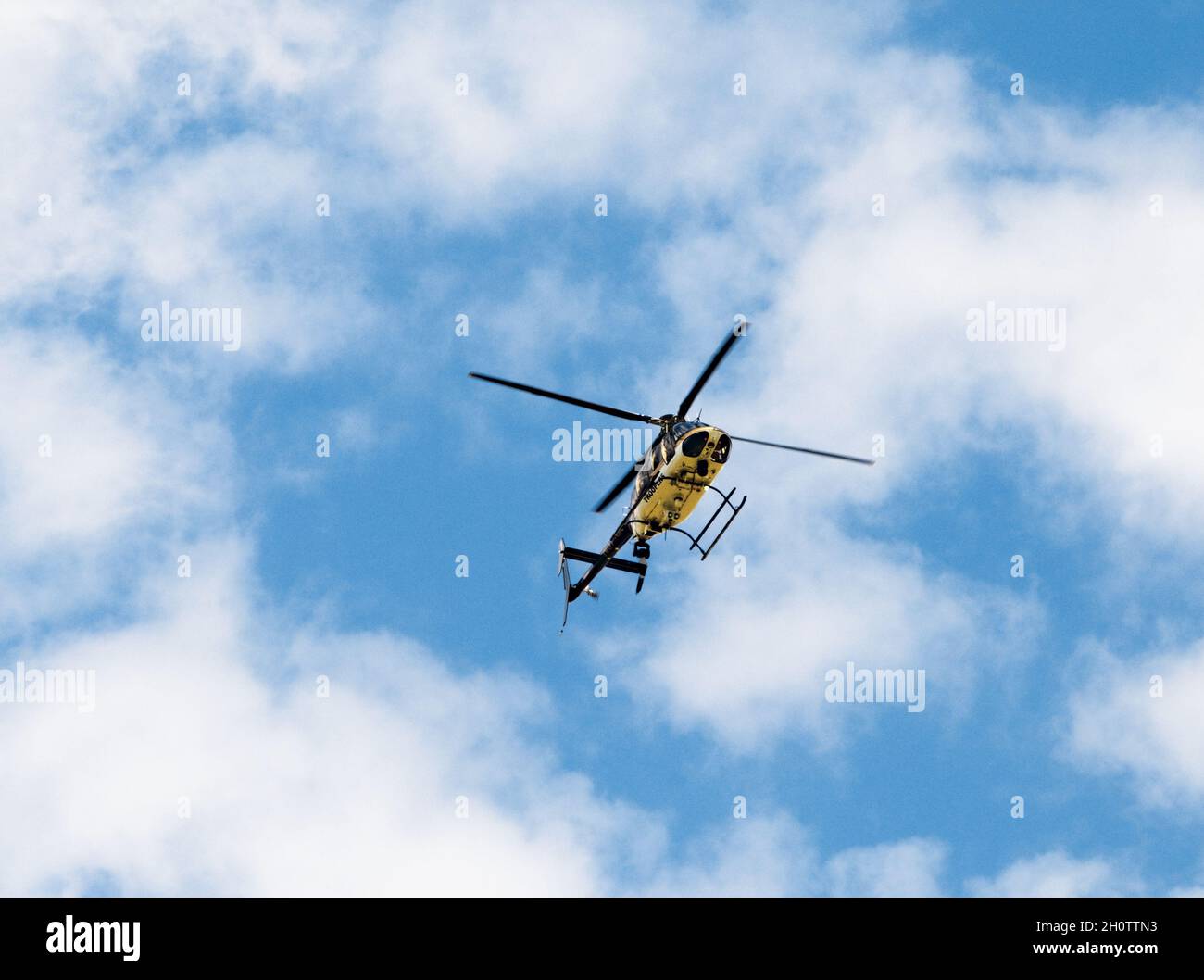 Maryland Zustand-Polizei-Hubschrauber Stockfoto