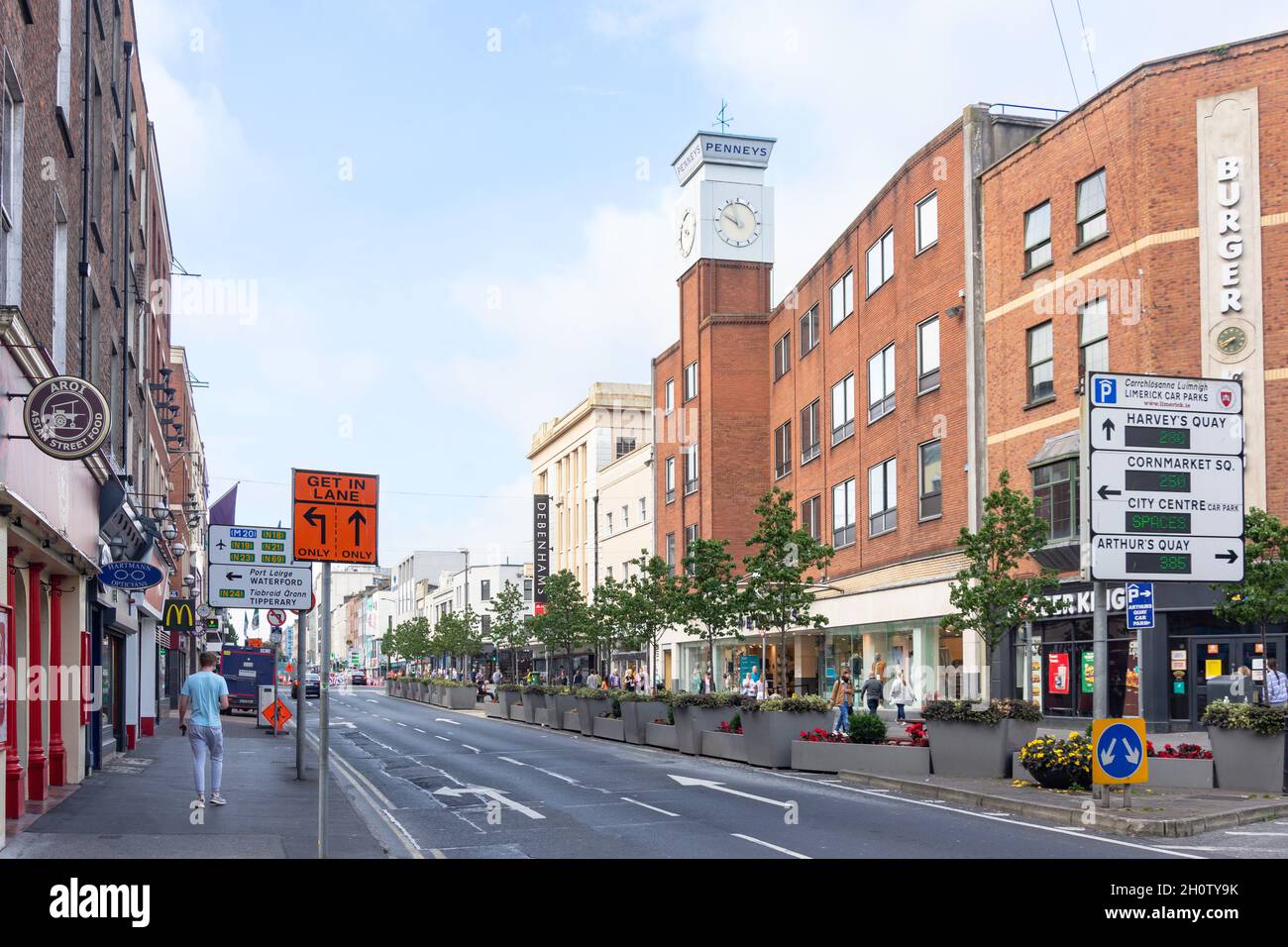 Kaufhaus Pennys, O'Connell Street, Limerick (Luimneach), County Limerick, Republik Irland Stockfoto