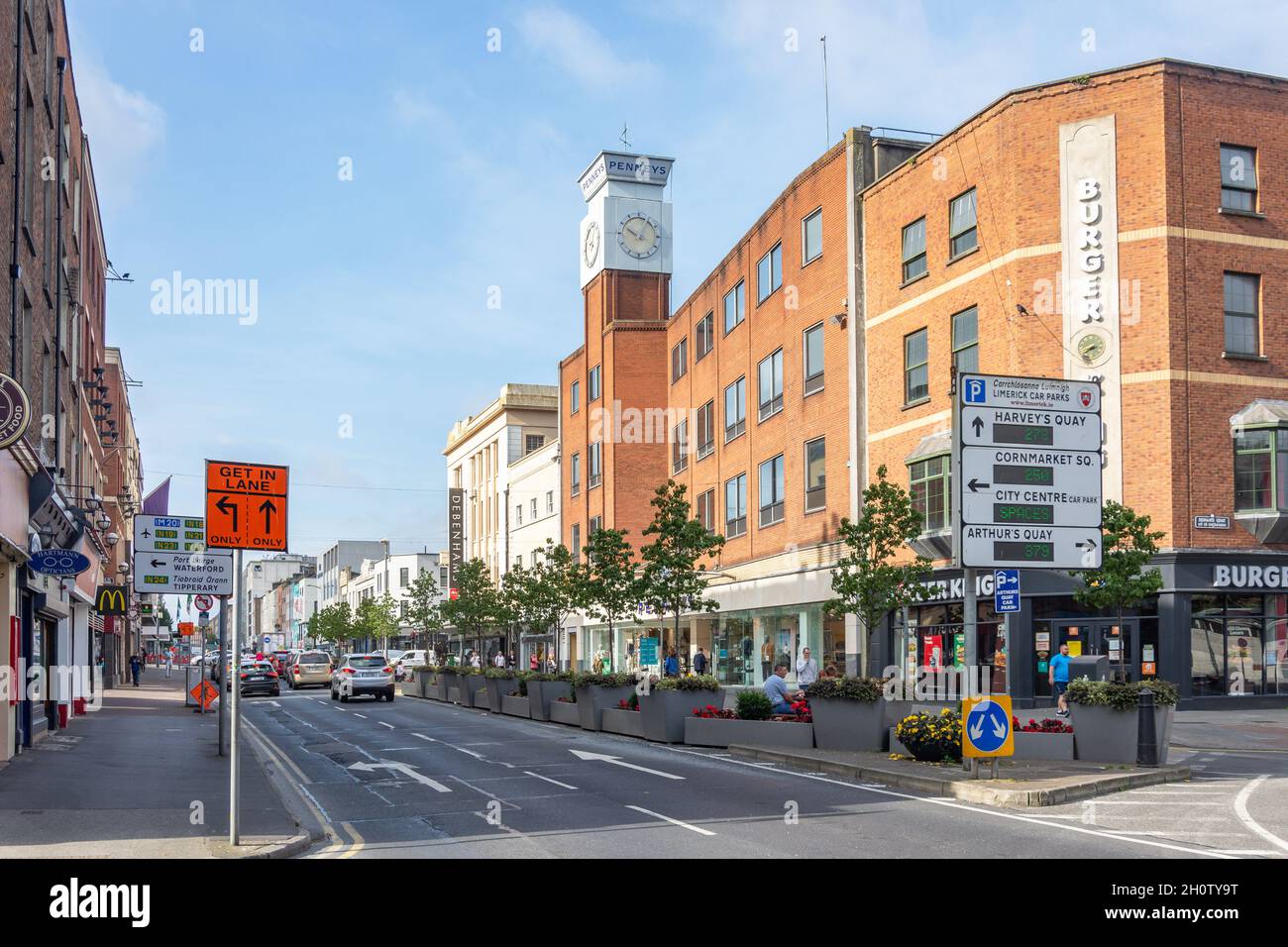 Kaufhaus Pennys, O'Connell Street, Limerick (Luimneach), County Limerick, Republik Irland Stockfoto