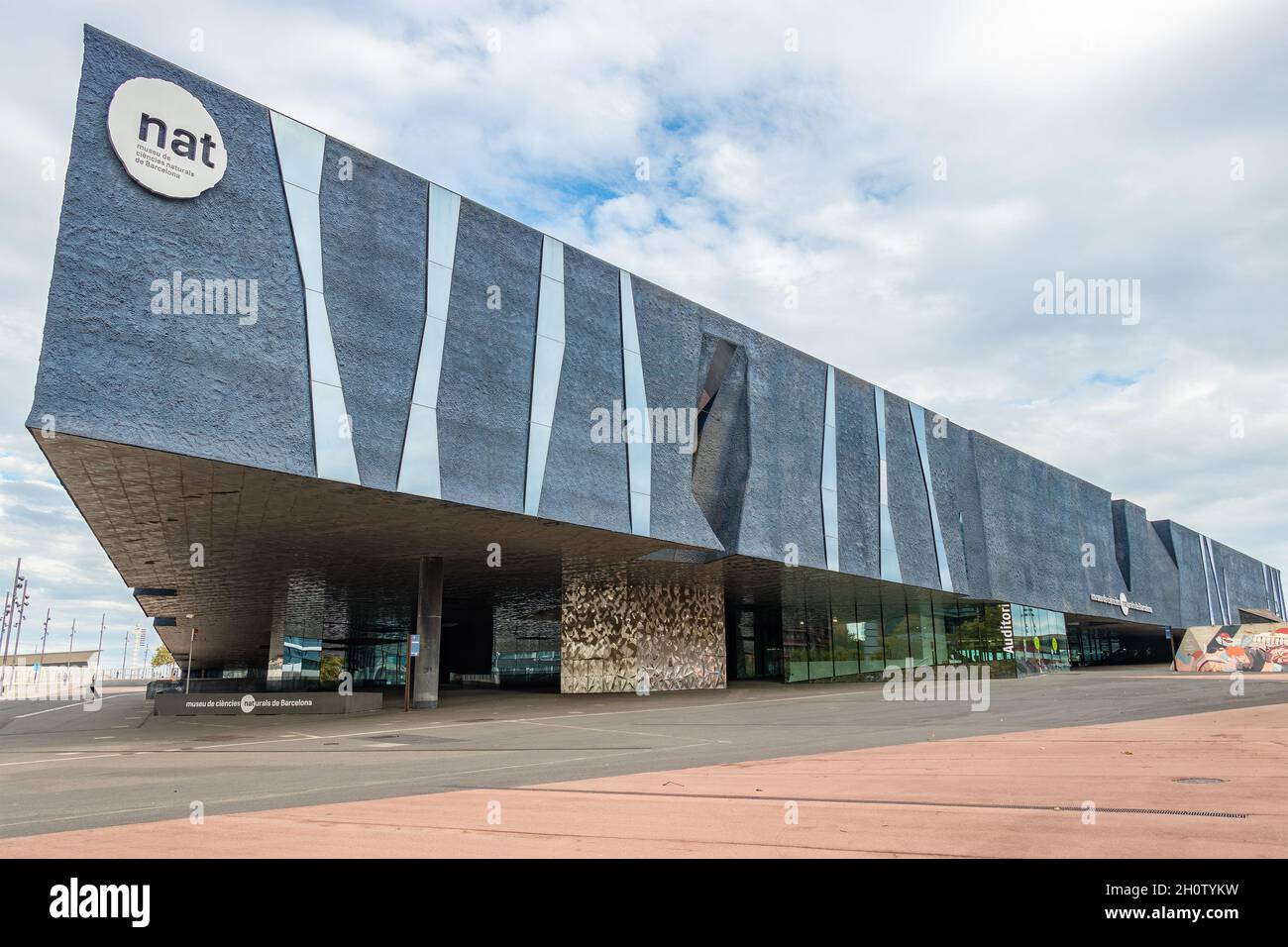 Barcelona, Spanien-19. September 2021: Das Museum der Naturwissenschaften von Barcelona, auf Katalanisch, Museu de Ciencies Naturals de Barcelona, ist der wichtigste Mus Stockfoto