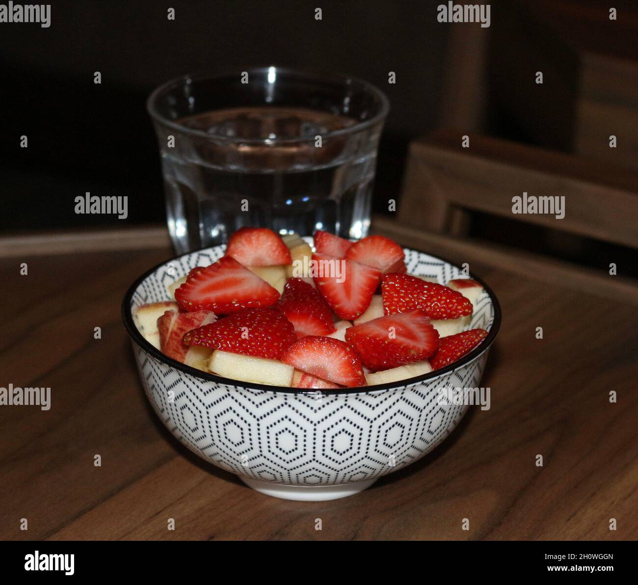 Obstsalat Stockfoto