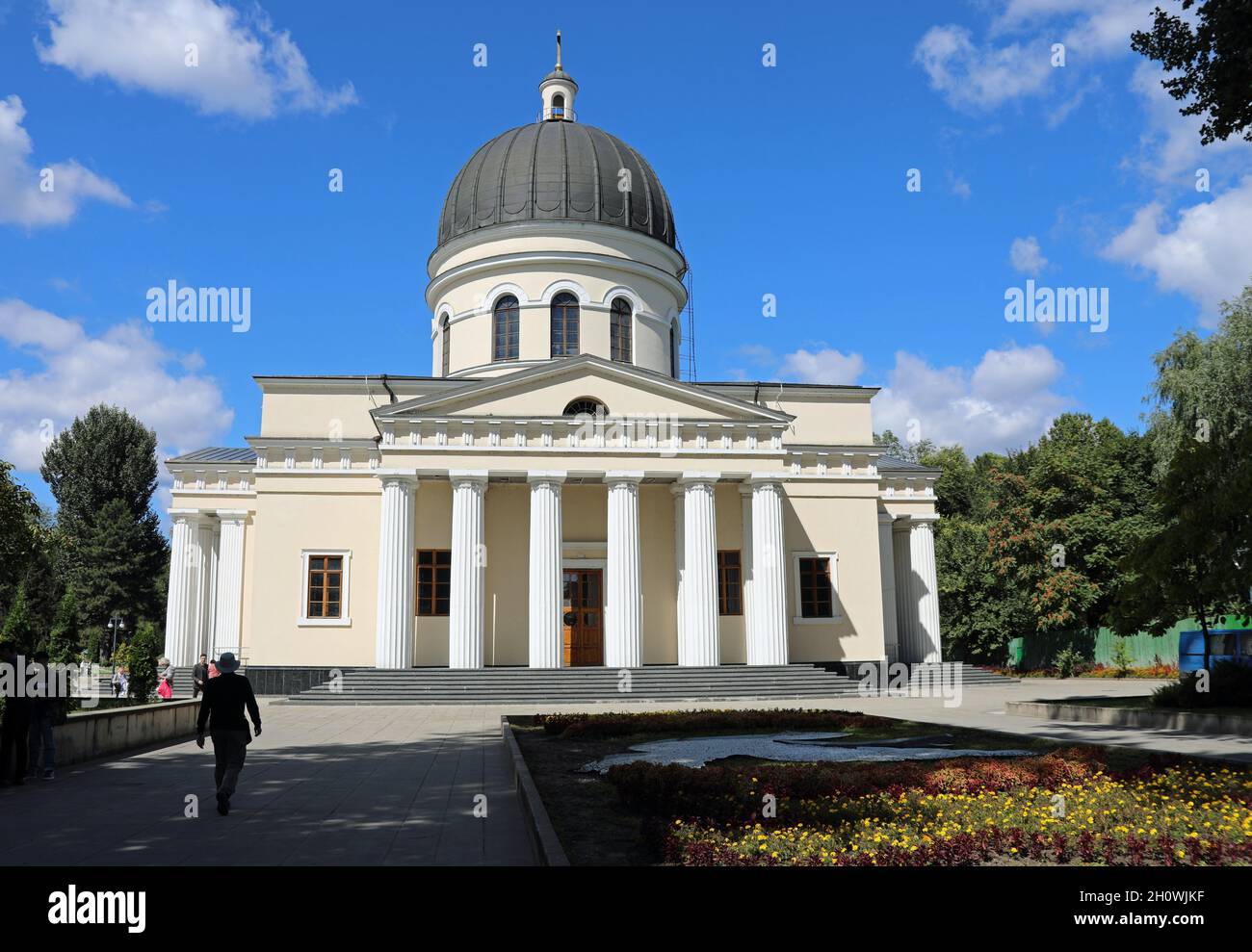 Kathedrale von Chisinau und Cathedral Park Stockfoto