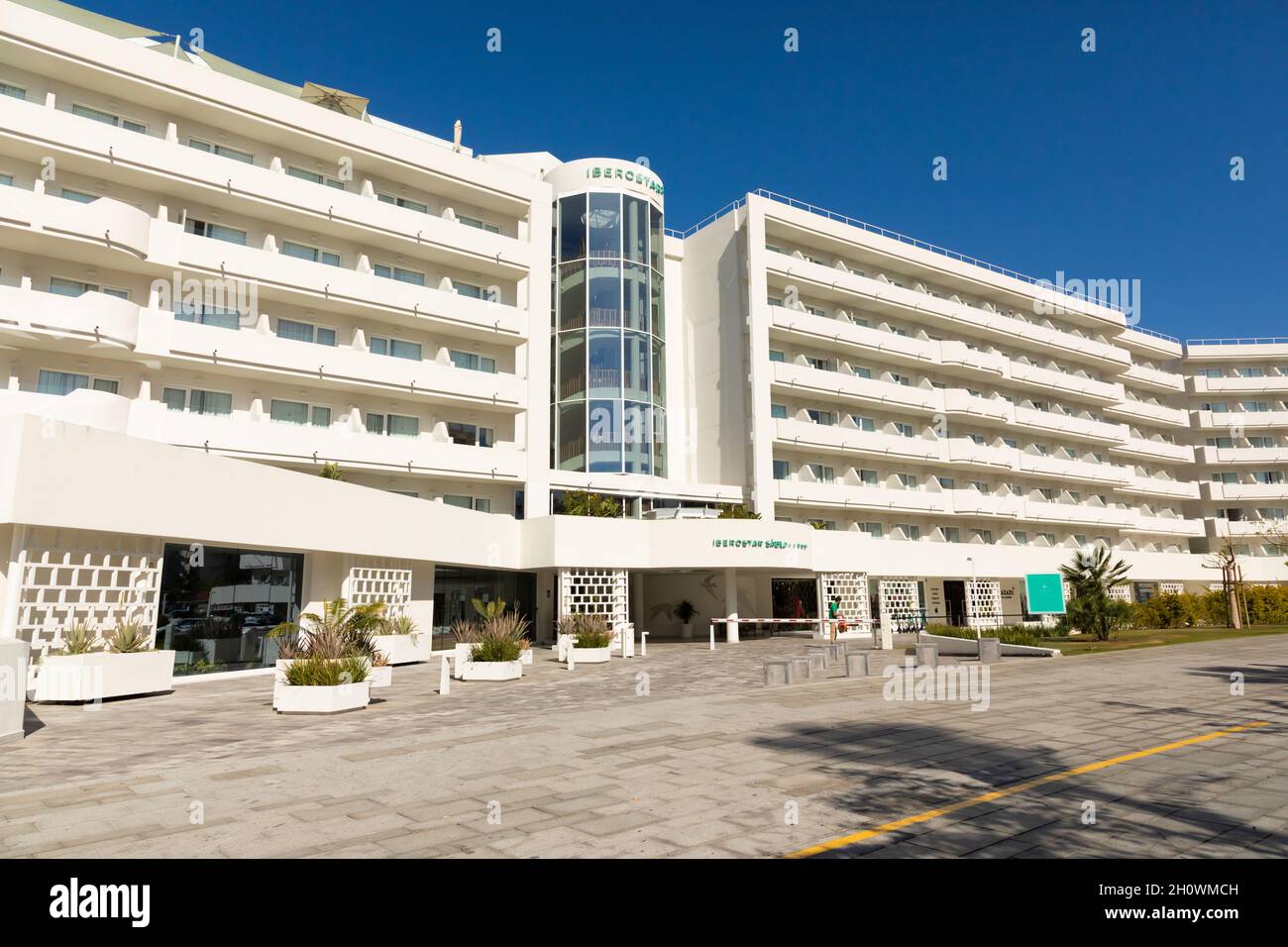 Iberostar Sabila Hotel an der Costa Adeje, Teneriffa Stockfoto