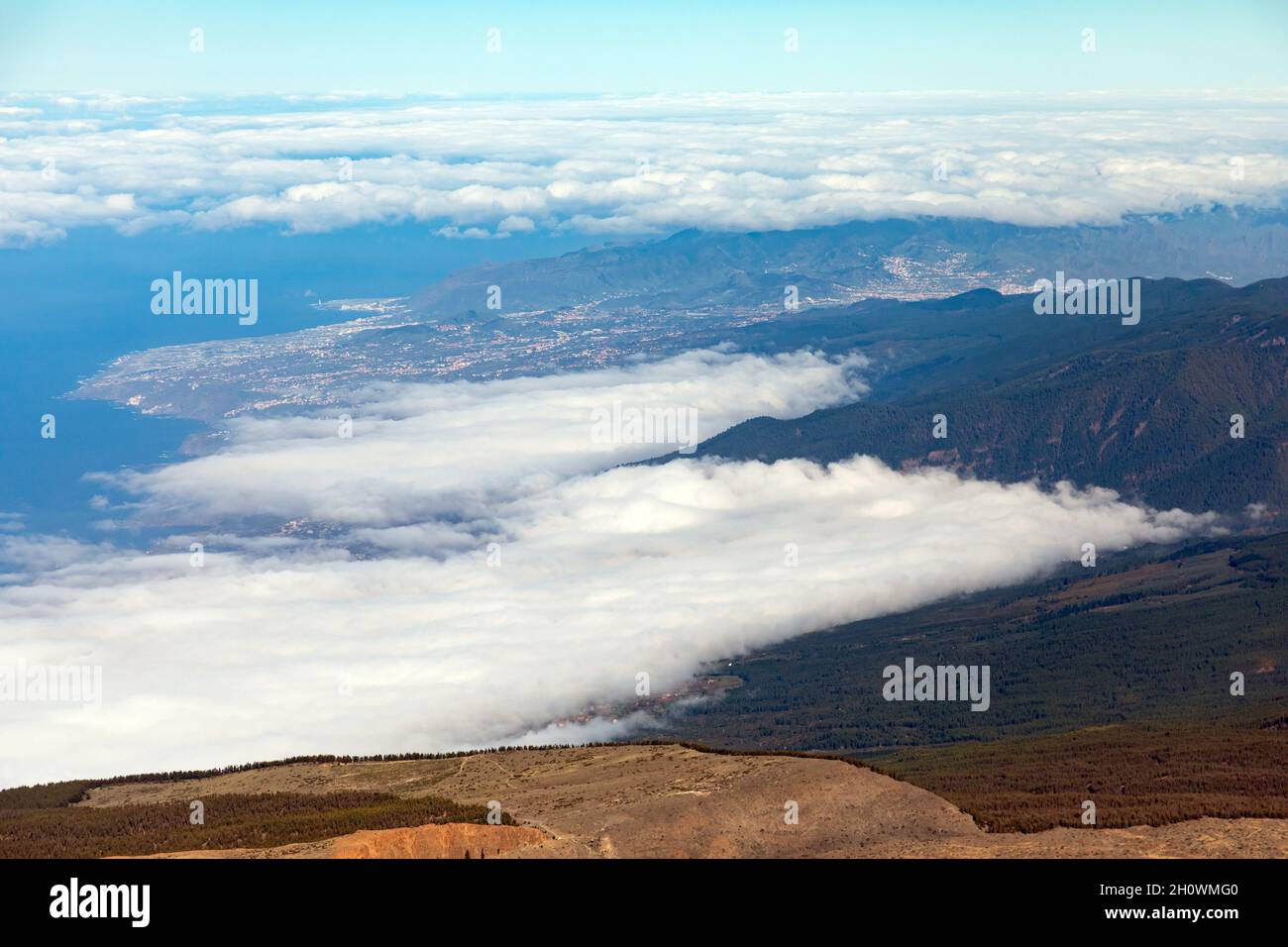 Teide-Nationalpark Stockfoto