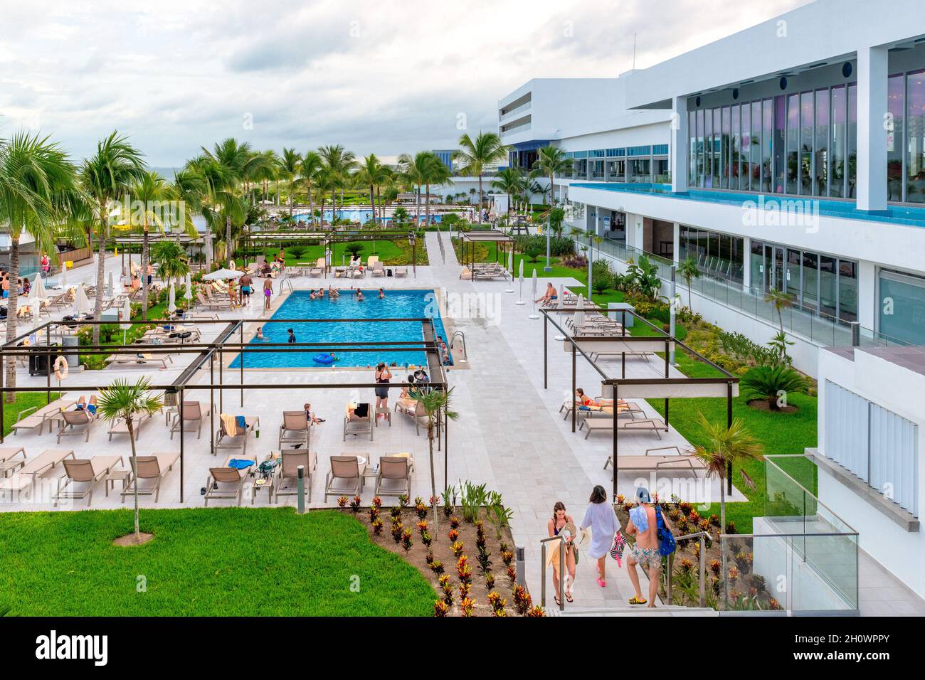 Hotel Riu Palace Costa Mujeres, Mexiko Stockfoto