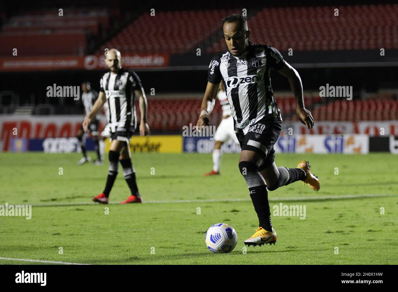 Bruno Pacheco von Ceara beim Fußballspiel Campeonato Brasileiro zwischen Sao Paulo und Ceara im Morumbi-Stadion in Sao Paulo, SP, Quelle: SPP Sport Pressefoto. /Alamy Live News Stockfoto