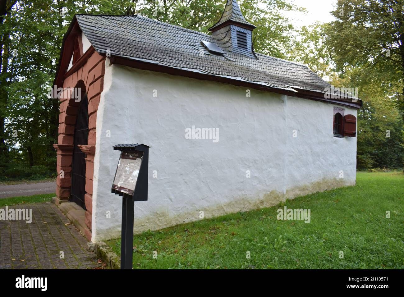 Schutzengelkapelle Aremberg Stockfoto