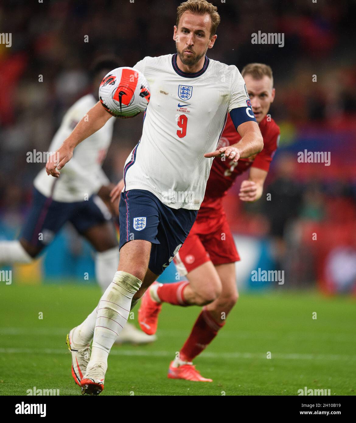 England – Ungarn – FIFA Fußball-Weltmeisterschaft 2022 – Wembley-Stadion Englands Harry Kane während der WM-Qualifikation in Wembley. Picture : Mark Pain Stockfoto
