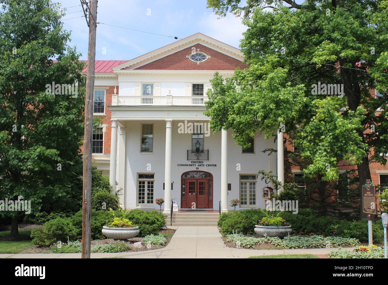 Oxford Community Arts Center, Oxford, Ohio Stockfoto