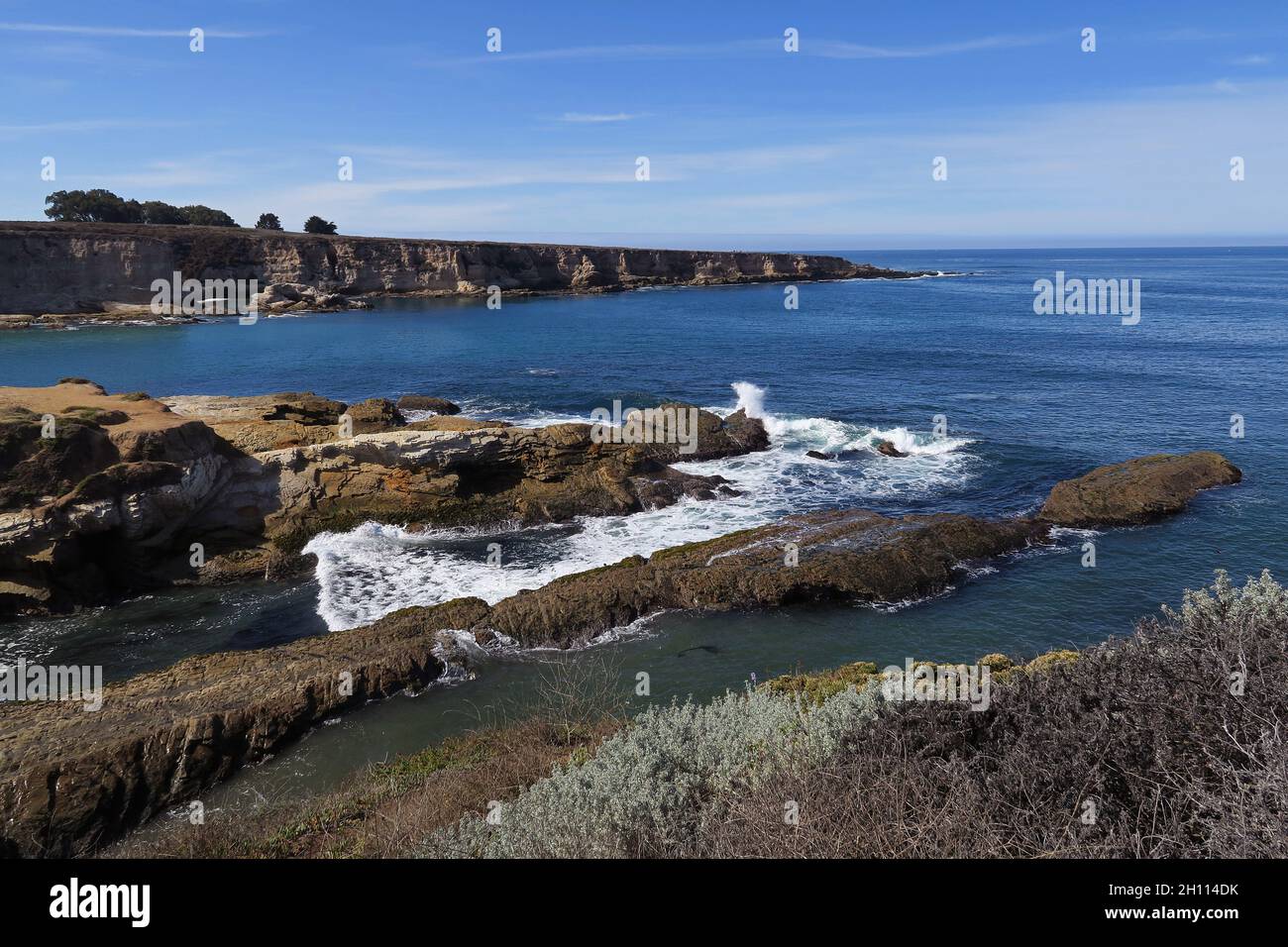 Spooner's Cove im Montana de Oro State Park Stockfoto