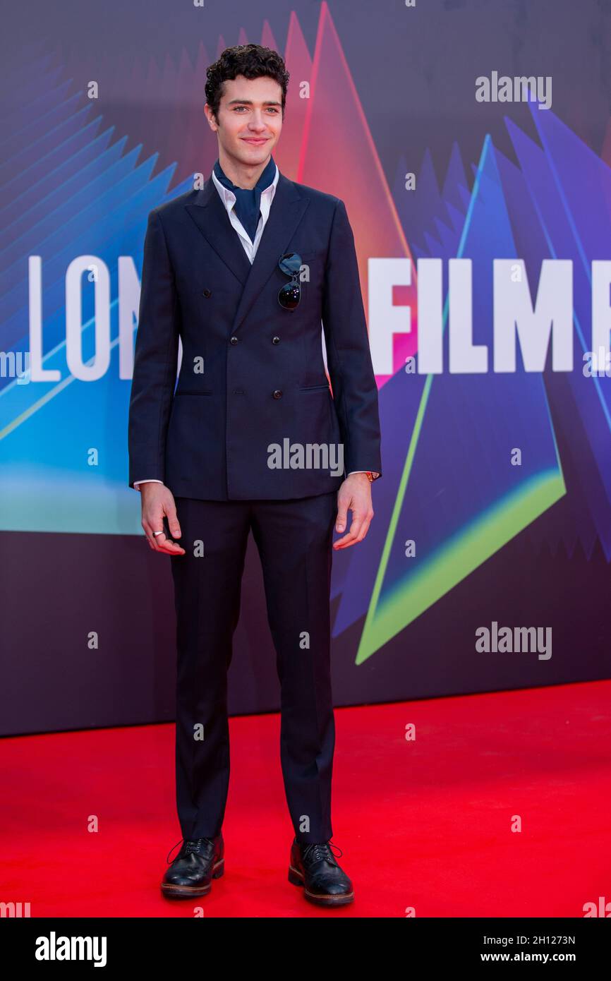 London, Großbritannien. Oktober 2021. Bruce Herbelin-Earle nimmt an der britischen Premiere von „King Richard“ während des 65. BFI (British Film Institute) London Film Festival in der Royal Festival Hall Teil. (Foto: Pietro Recchia/SOPA Images/Sipa USA) Quelle: SIPA USA/Alamy Live News Stockfoto