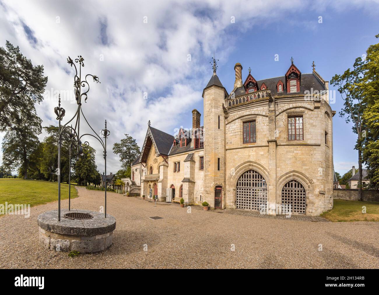 FRANKREICH - SEINE MARITIME (76) - ABTEI VON JUMIEGES Stockfoto