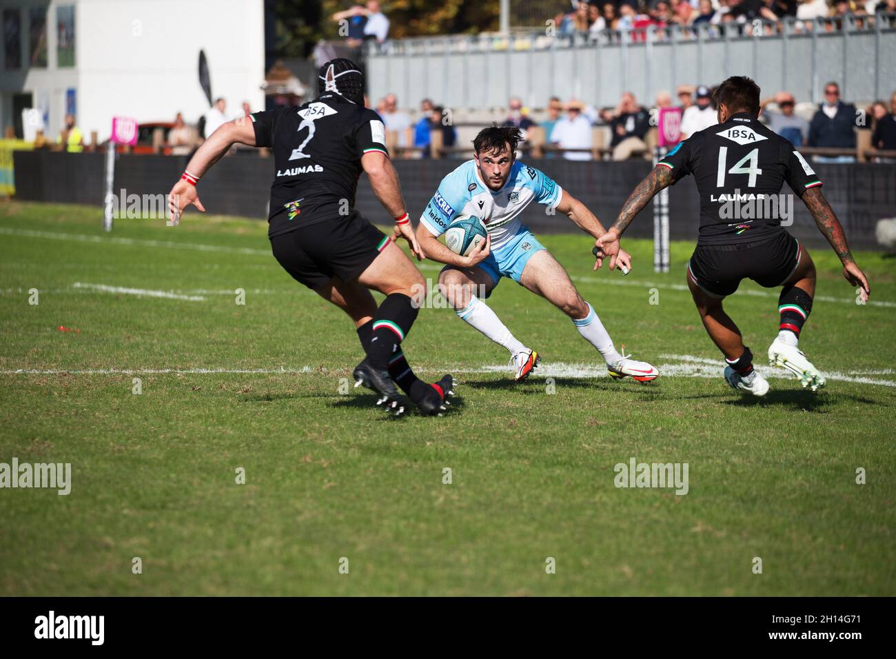 Stadion Sergio Lanfranchi, Parma, Italien, 16. Oktober 2021, Rufus MCLEAN (Glasgow Warriors) während des Spiels Zebre Rugby Club gegen Glasgow Warriors - United Rugby Championship Stockfoto