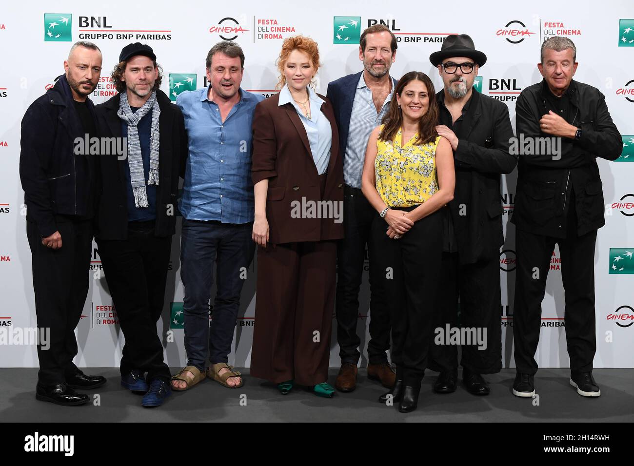 Rom, Italien. Oktober 2021. Rome Cinema Fest 2021, Rome Film Fest, Photocall des Films 'Cyrano'. Im Bild : Kredit: Unabhängige Fotoagentur/Alamy Live News Stockfoto