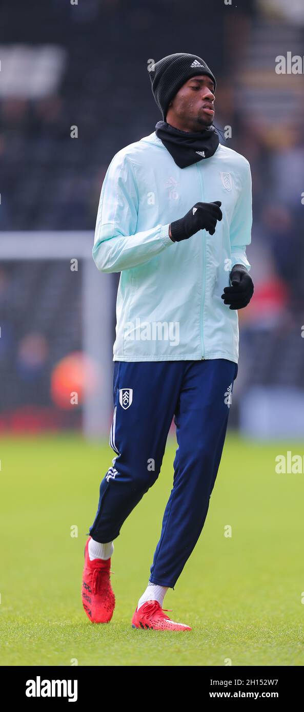 Craven Cottage, Fulham, London, Großbritannien. Oktober 2021. EFL Championship Football, Fulham versus QPR; Tosin (16) of Fulham Credit: Action Plus Sports/Alamy Live News Stockfoto