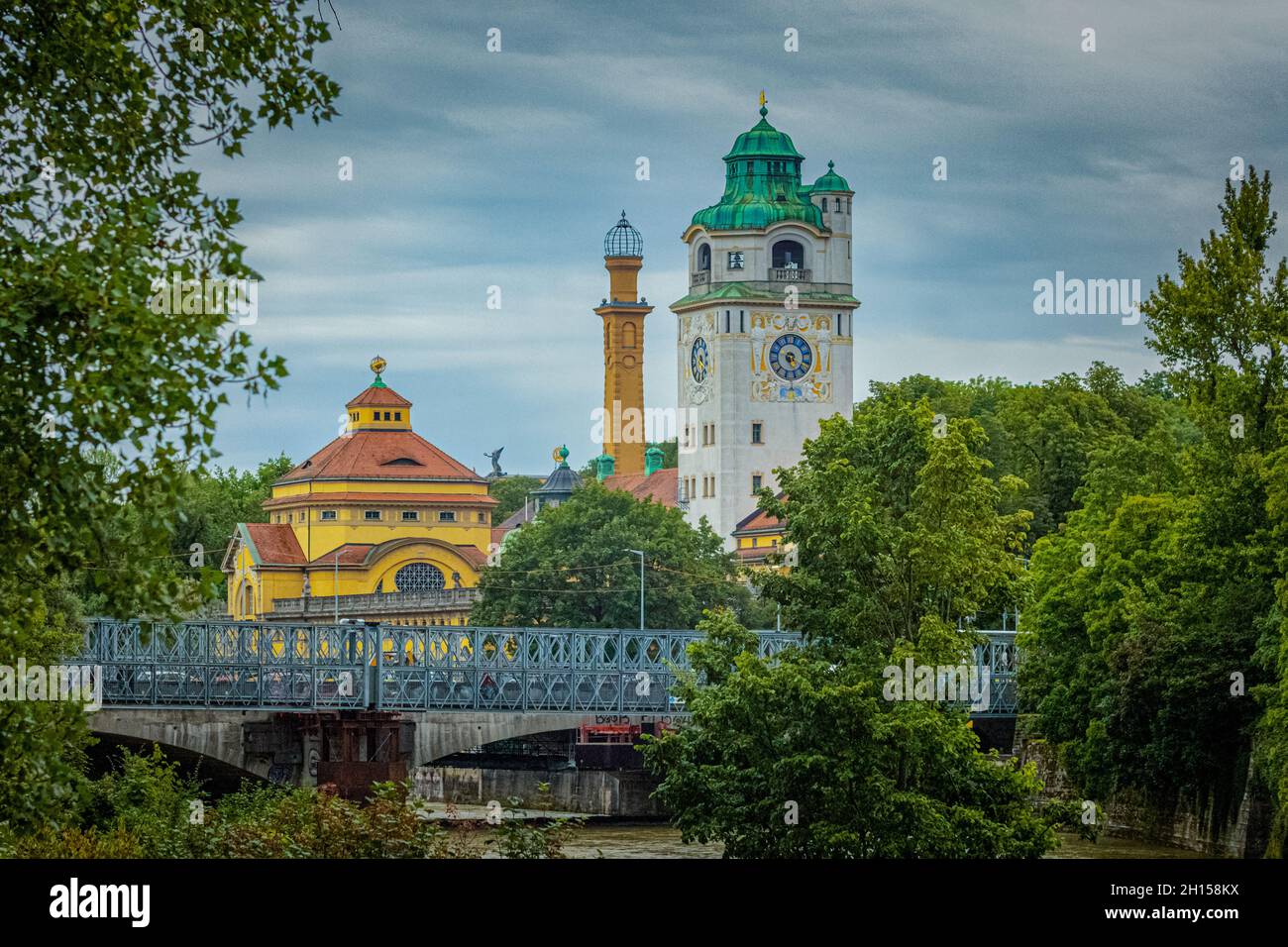 München Muellersches Volksbad Stockfoto