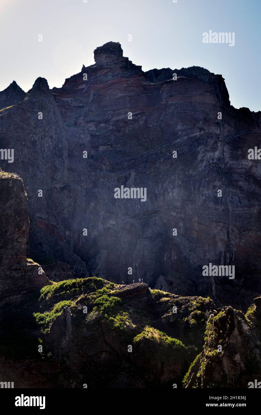 Pico do Arieiro - Pico Ruivo, Madeira, Portugal Stockfoto