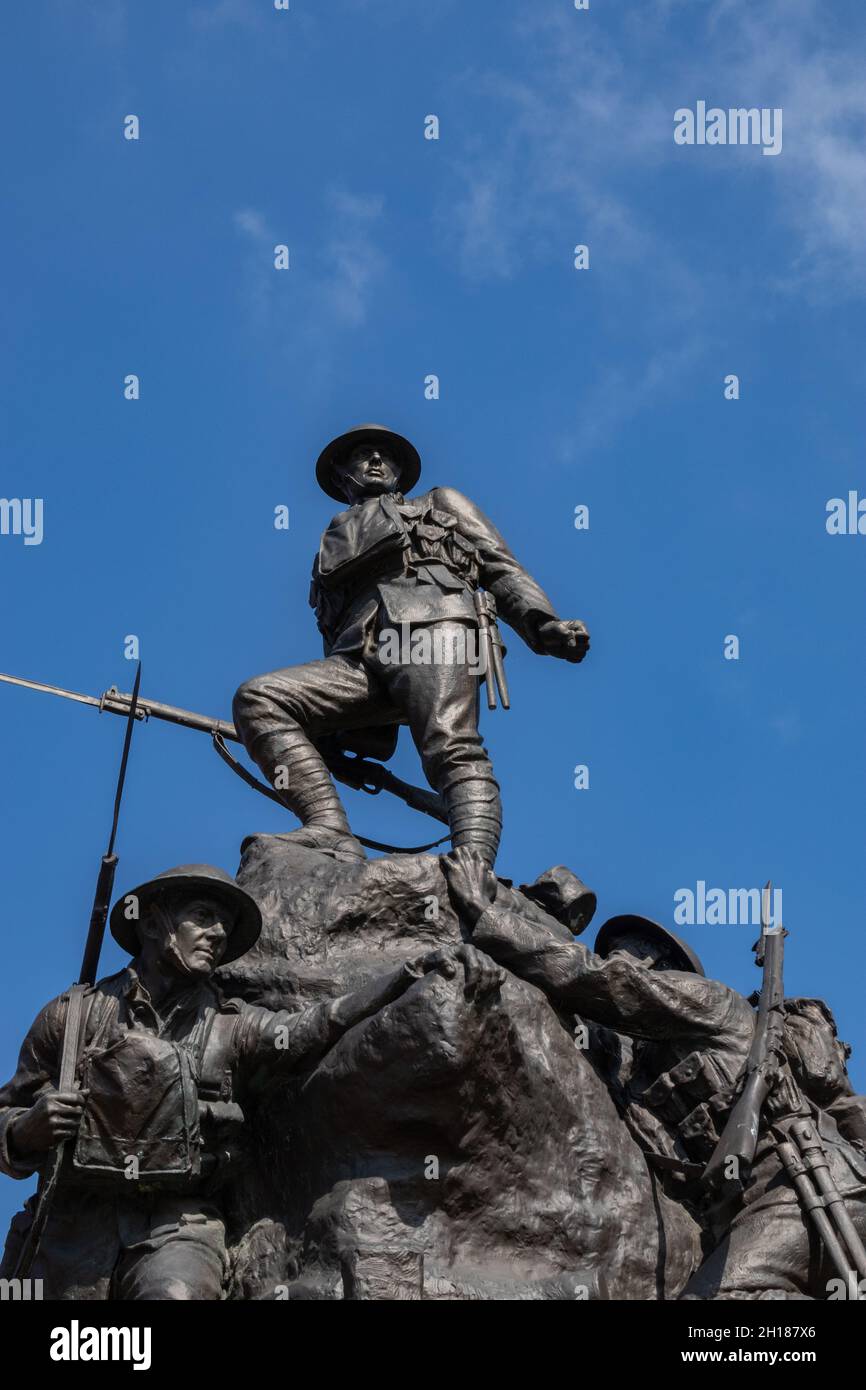 Oldham war Memorial, Oldham, Großbritannien Stockfoto