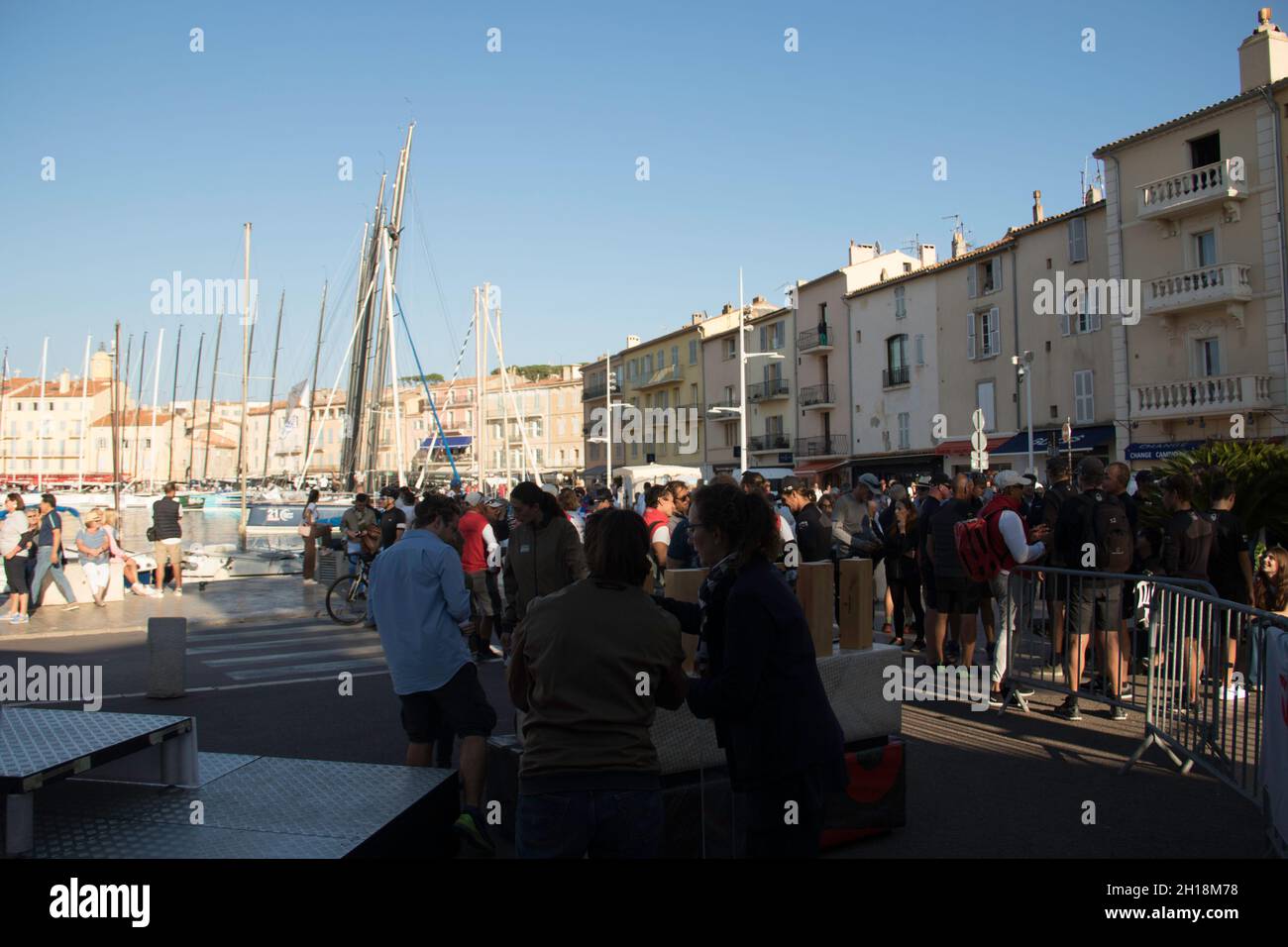 Saint-Tropez, Frankreich, 14.-18.Oktober 2021, The Nations Trophy Swan OD Challenge / Tag 4 Gewinner von Société Nautique Saint-Tropez / Credit: Ilona Barna BIPHOTONEWS / Alamy Live News Stockfoto