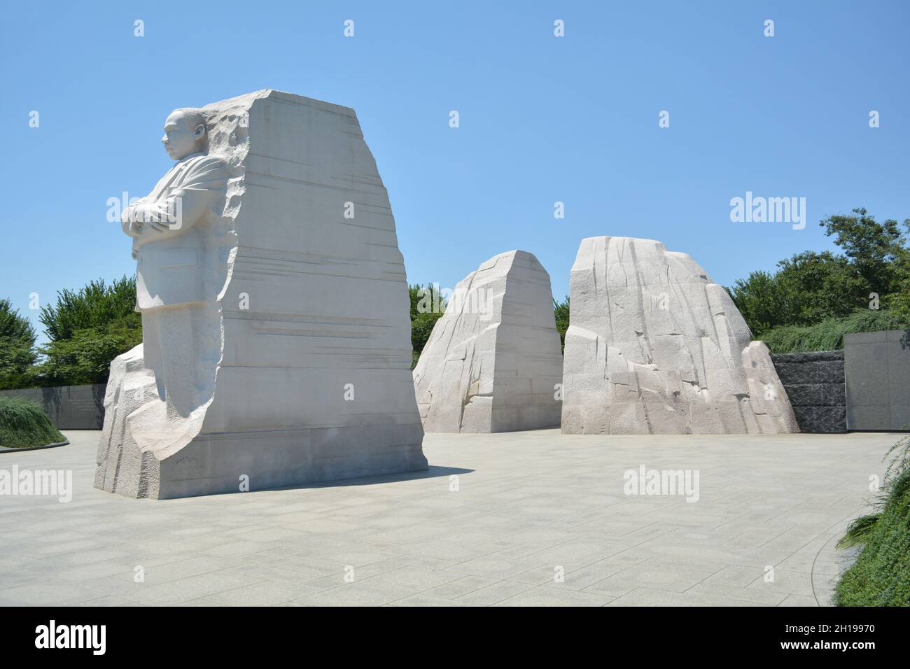 Martin Luther King Jr. National Memorial in Washington DC, USA - 10.07.2018 Stockfoto