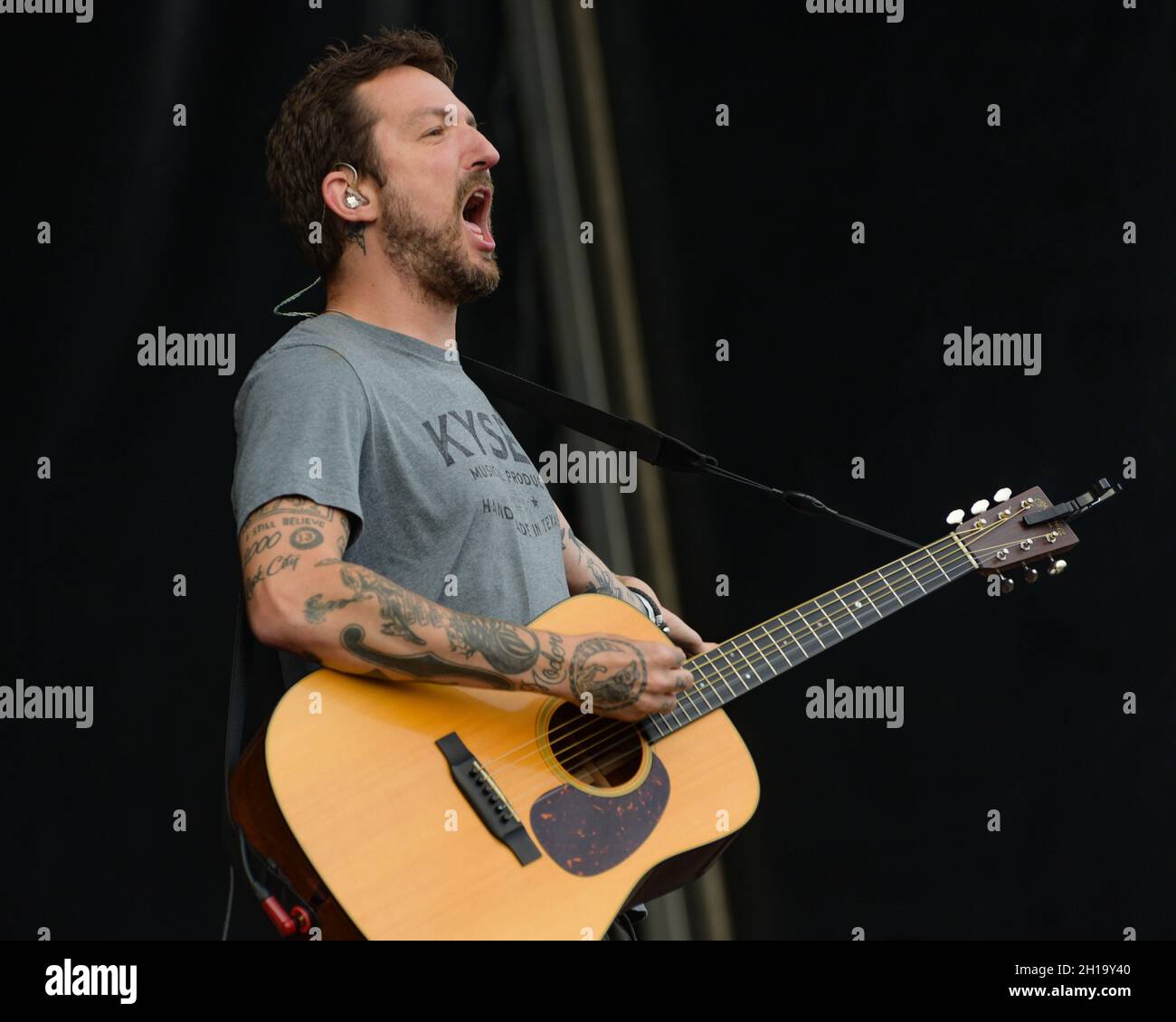 Frank Turner - Victorious Festival Stockfoto