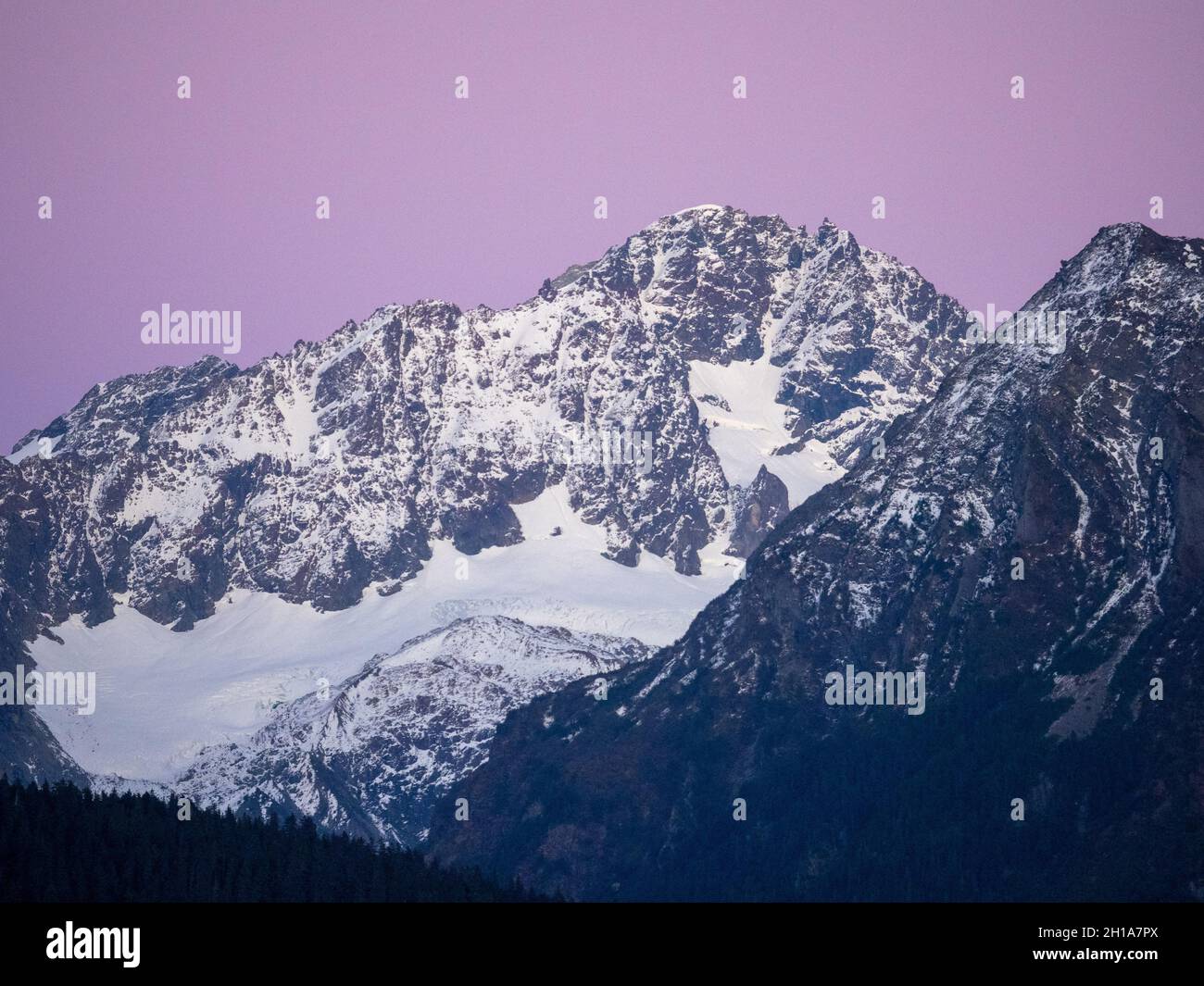 Resurrection Bay, Seward, Alaska. Stockfoto