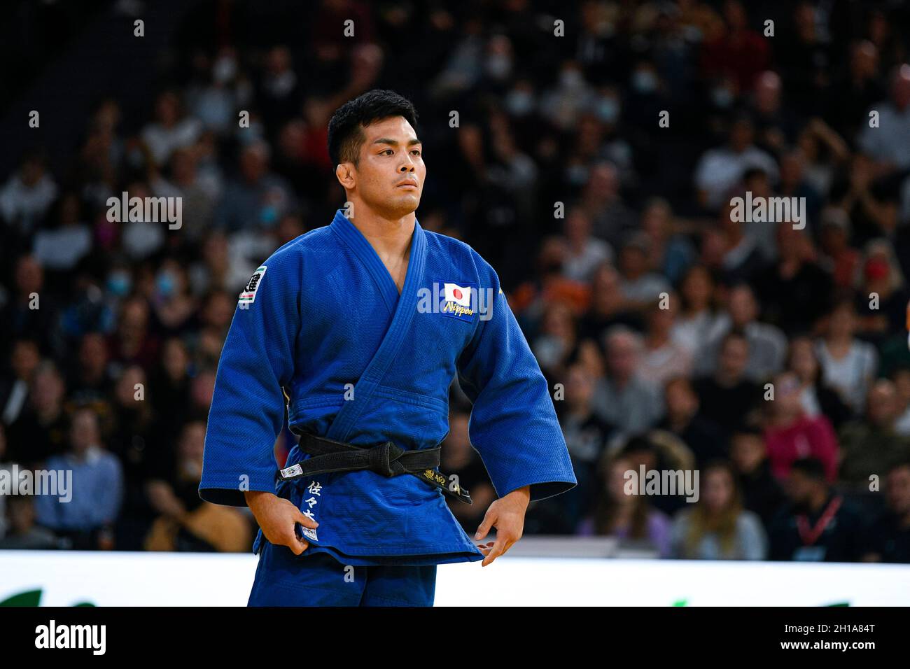 Männer 81 kg, die japanische Goldmedaille Takeshi SASAKI tritt beim