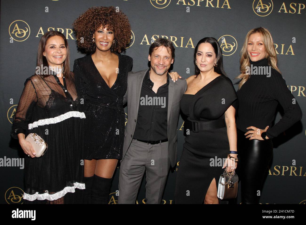 Gitta Saxx, Marie Amiere, Patrick Bach, Miyabi Kawai, Yasmina Filali, Bond Party Aspria Hamburg Uhlenhorst, 15.02.2020 Stockfoto