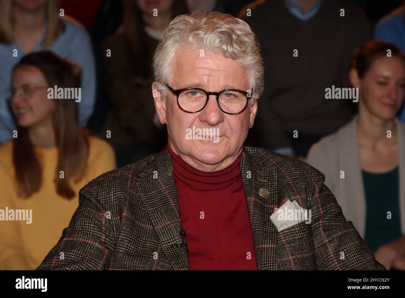 Marcel Reif, Lanz, Sendung vom 18.02.2020, Hamburg Stockfoto