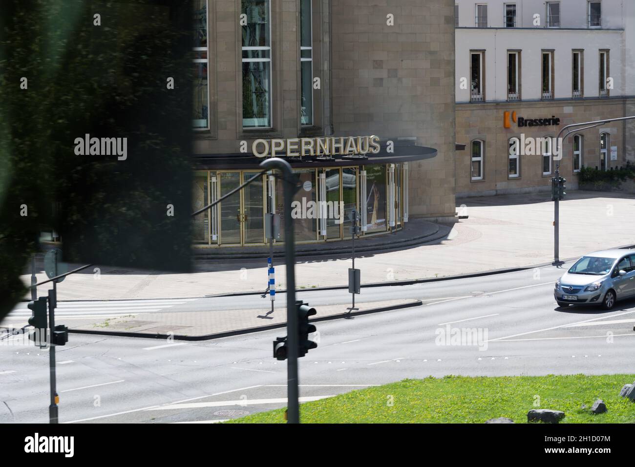 WUPPERTAL; NRW; DEUTSCHLAND - 31. JULI; 2017: Wuppertal-Barmen, Oper Wuppertal, ursprünglich als Stadttheater Barmen 1905 erbaut Stockfoto