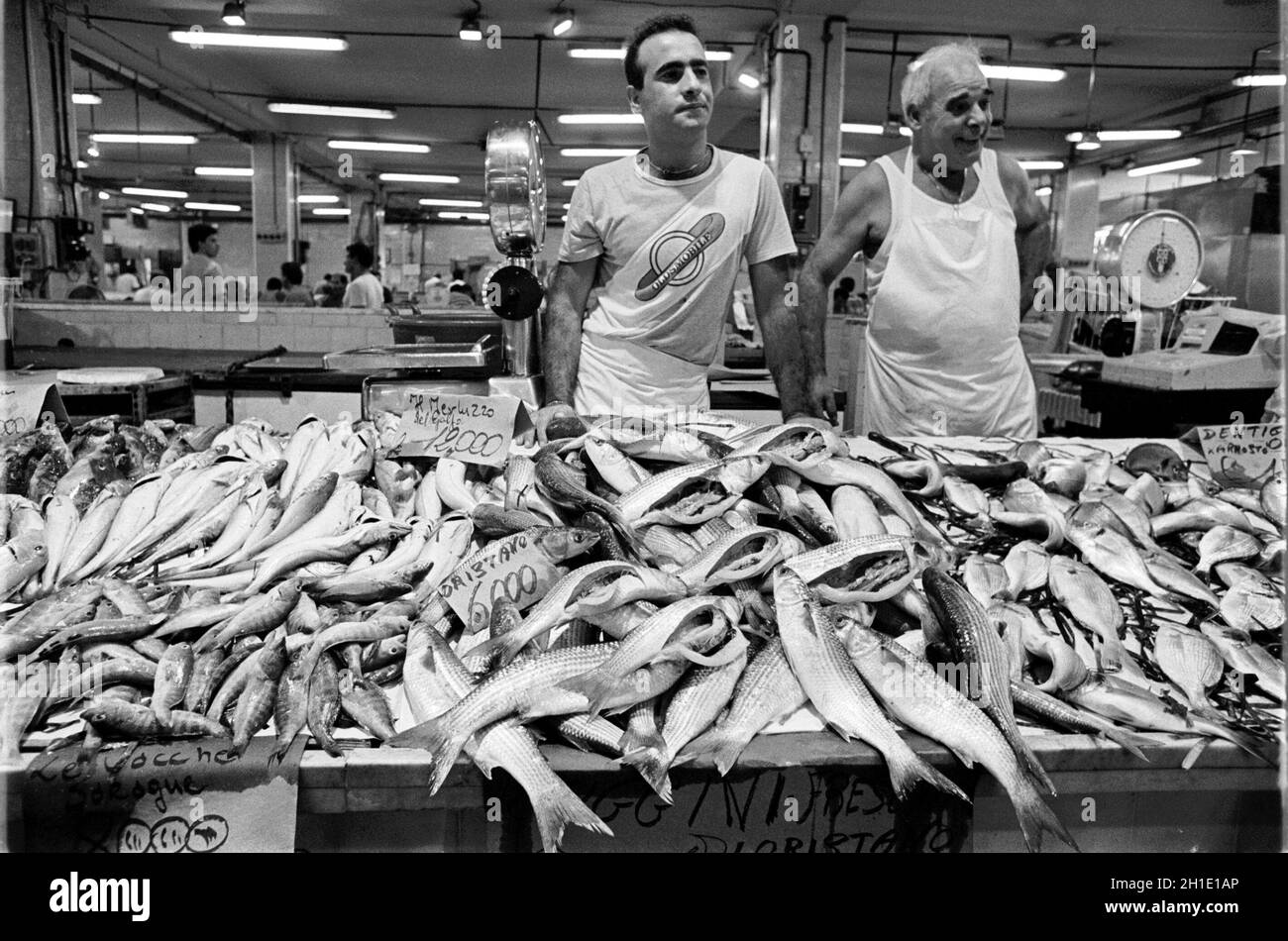 - Cagliari (Sardegna), mercato comunale di San Benedetto - Cagliari (Sardinien), Stadtmarkt San Benedetto Stockfoto