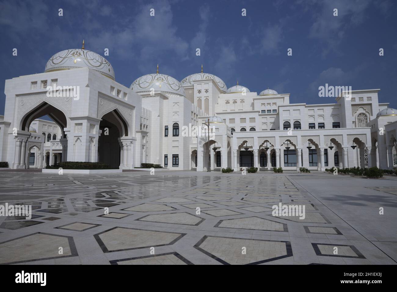 Präsidentenpalast Abu Dhabi Stockfoto