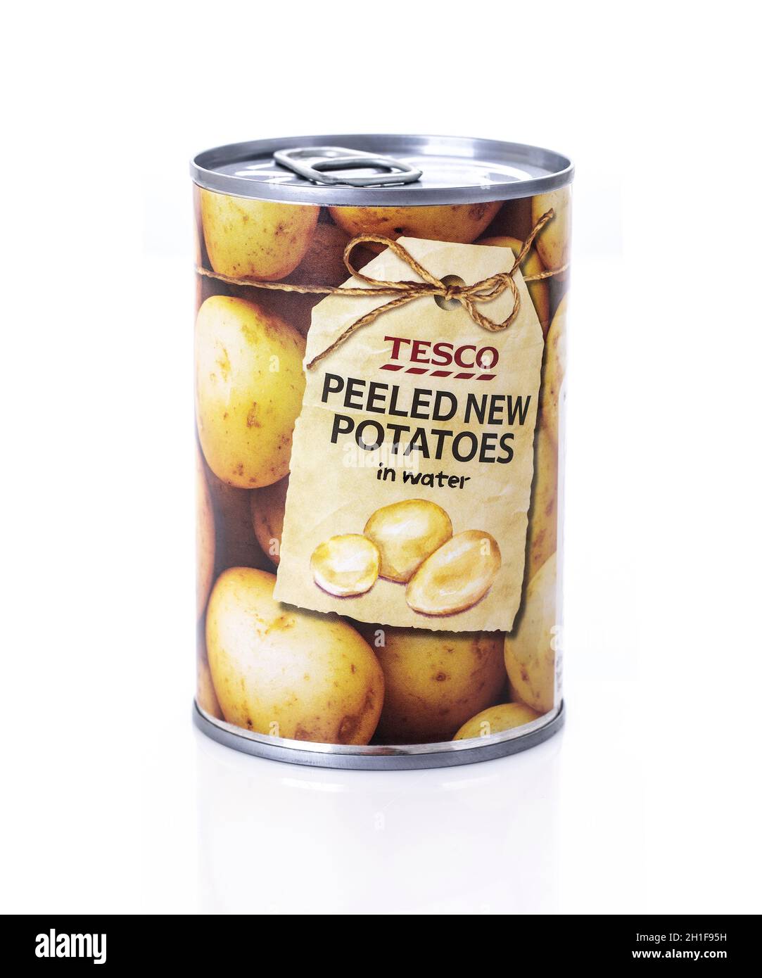 Dose Geschalte Kartoffeln Stockfotografie Alamy