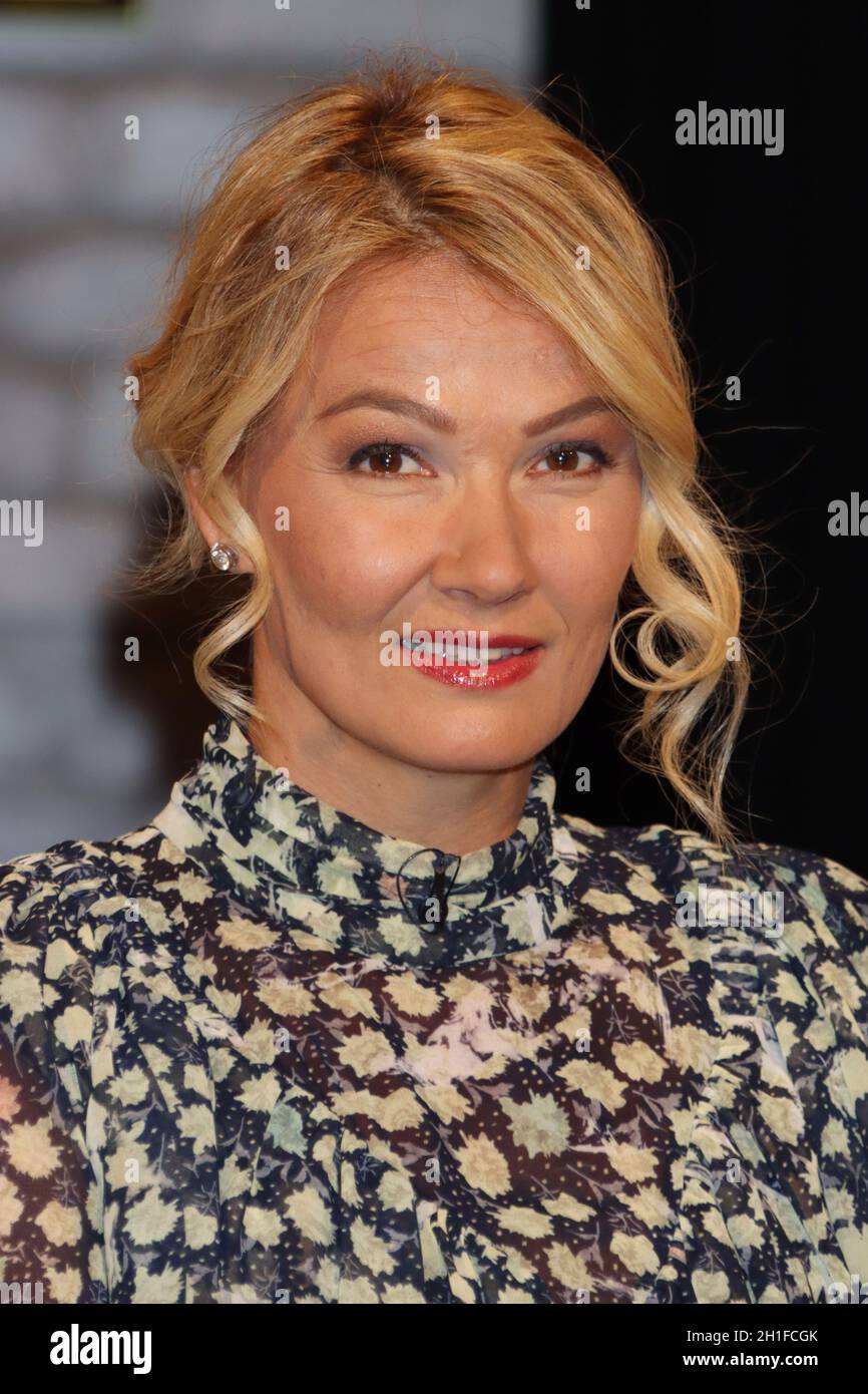 Franziska van Almsick, Vortrag am Dienstag, Talkshow, 02.06.2020, Bremen Stockfoto