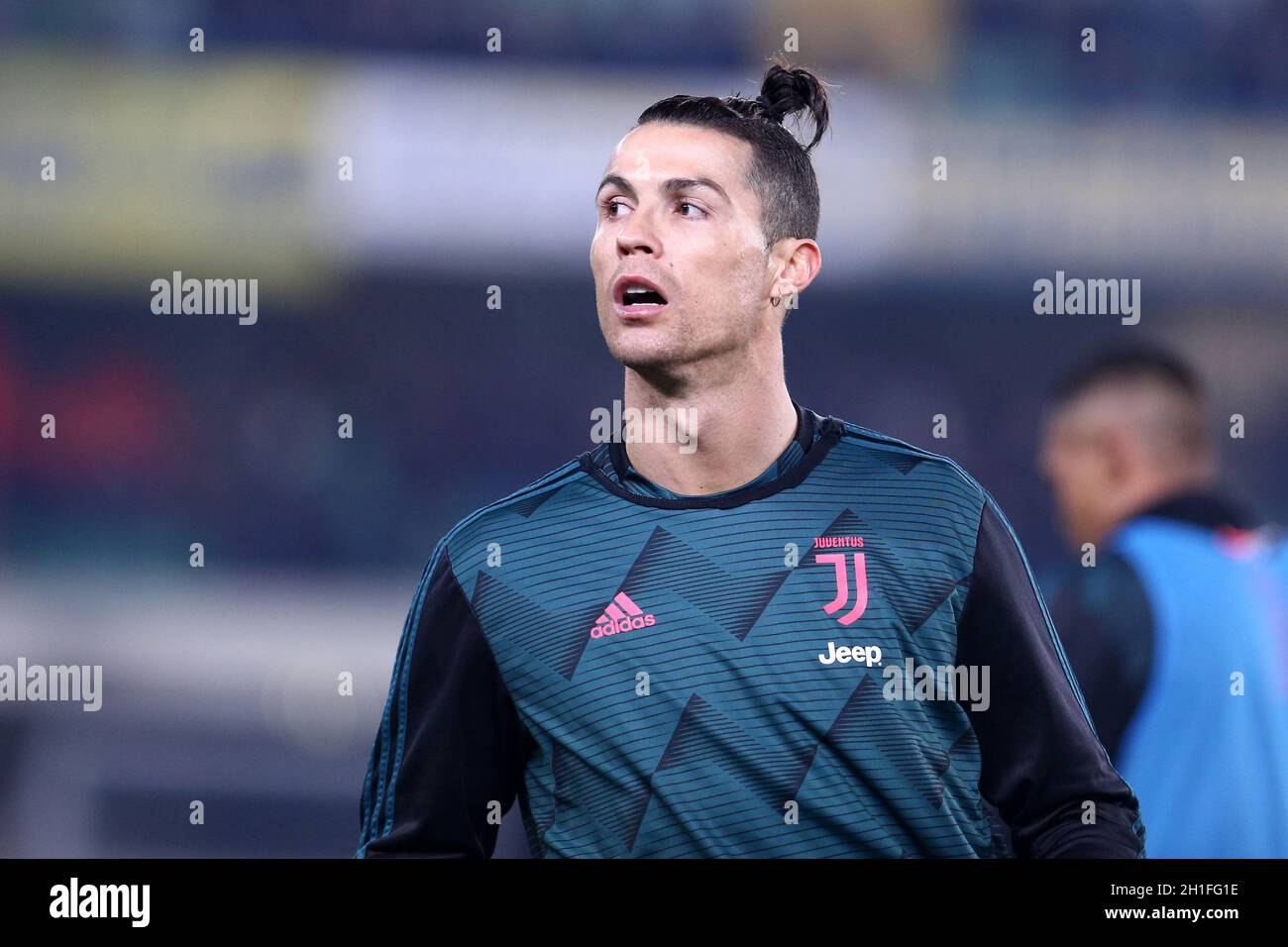 Verona, Italien. Februar 2020. Italienische Serie A. Hellas Verona Fc vs. Juventus Fc. Cristiano Ronaldo von Juventus FC. Stockfoto