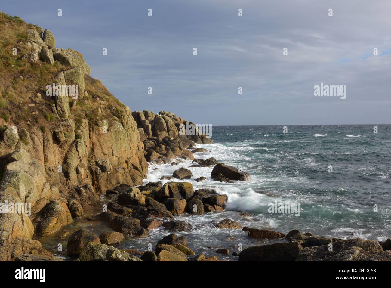 Küste Cornwalls Stockfoto