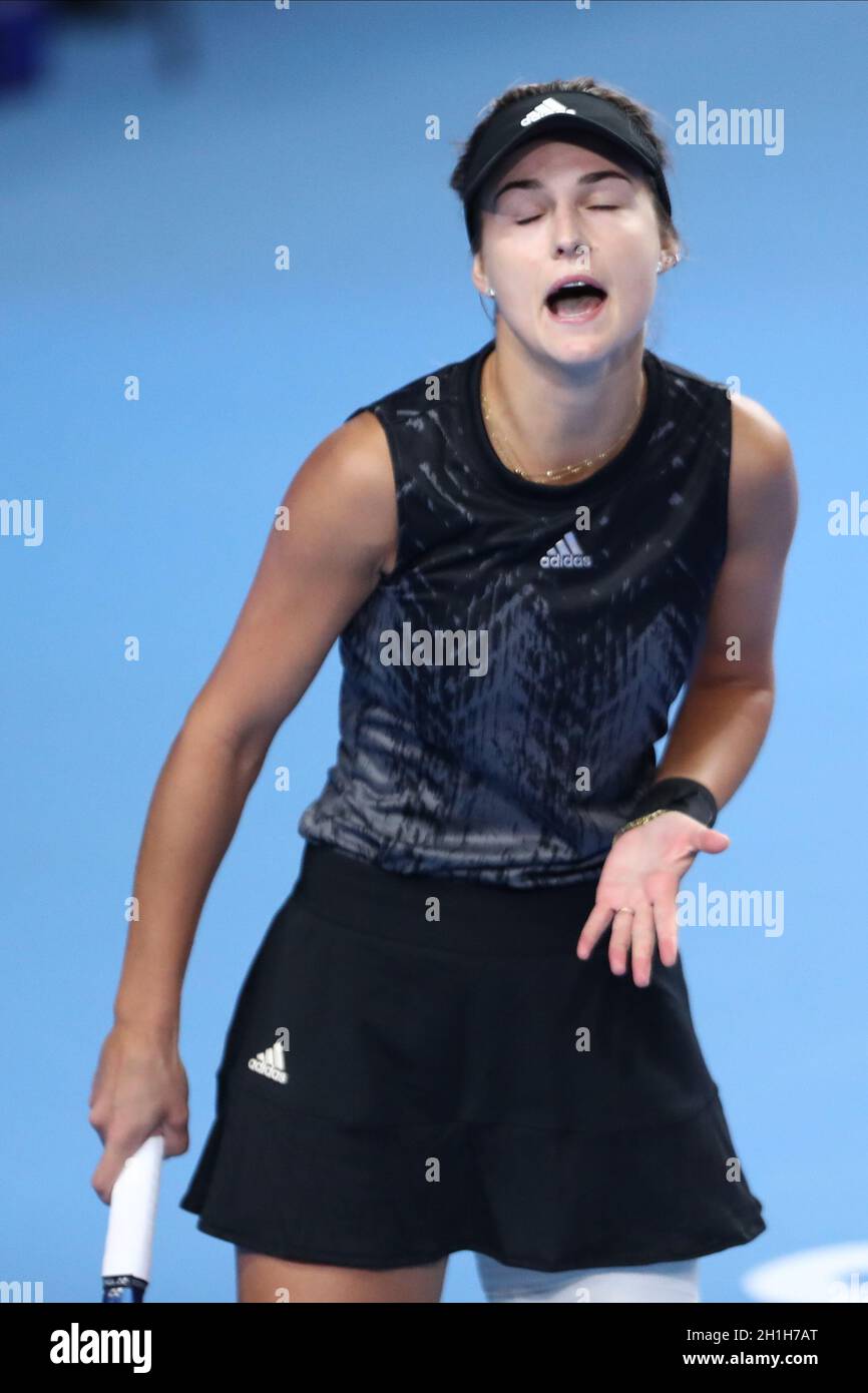 Moskau, Russland - 18. OKTOBER 2021, Anna Wainskaya während des VTB Kremlin Cup 2021 im Moskauer Turnerpalast Irina Viner-Usmanova, - 18. OKTOBER: (Foto von Anatoliy Medved) Stockfoto