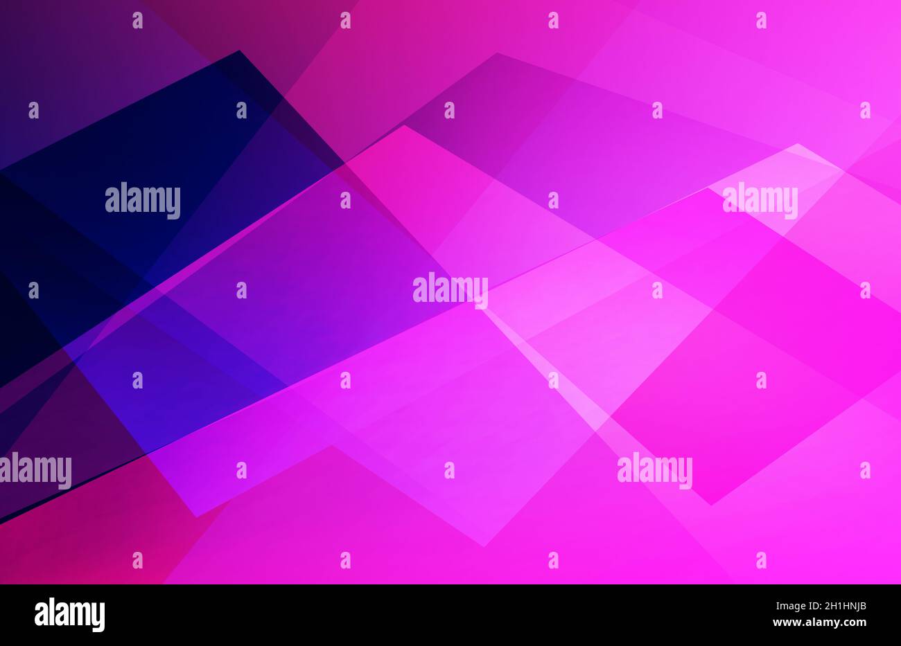 Blau und Rosa Kombination Random Shapes Abstrakt Hintergrund Tapete Konzept Stockfoto