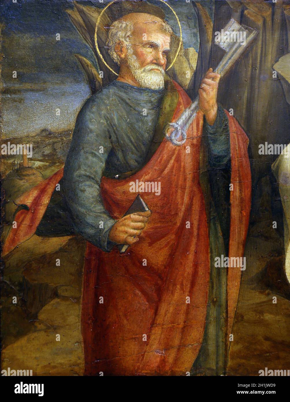 Lorenzo d ' Alessandro: Saint Peter der Apostel Stockfoto