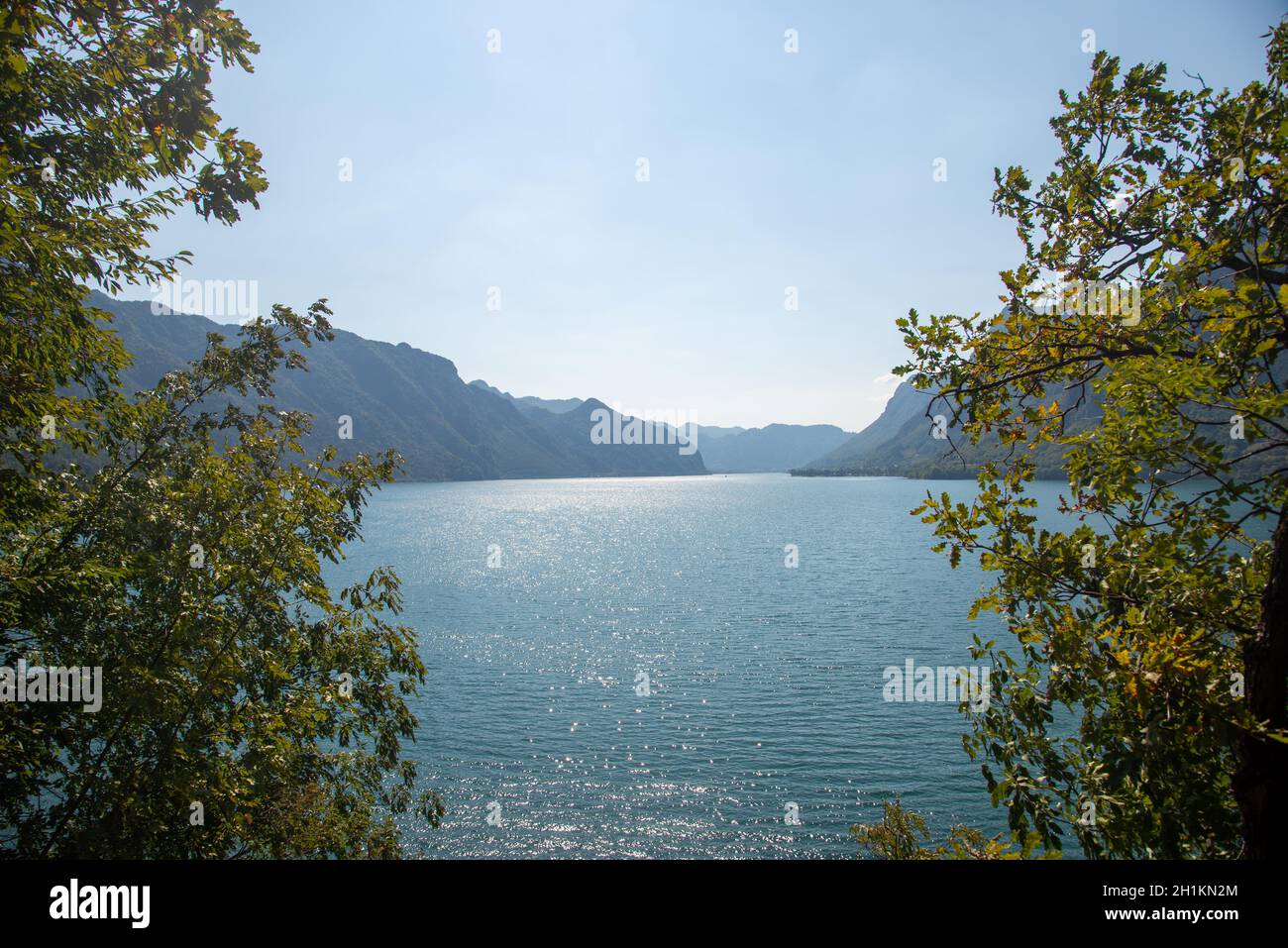 Lake d'Idro, Italien Stockfoto