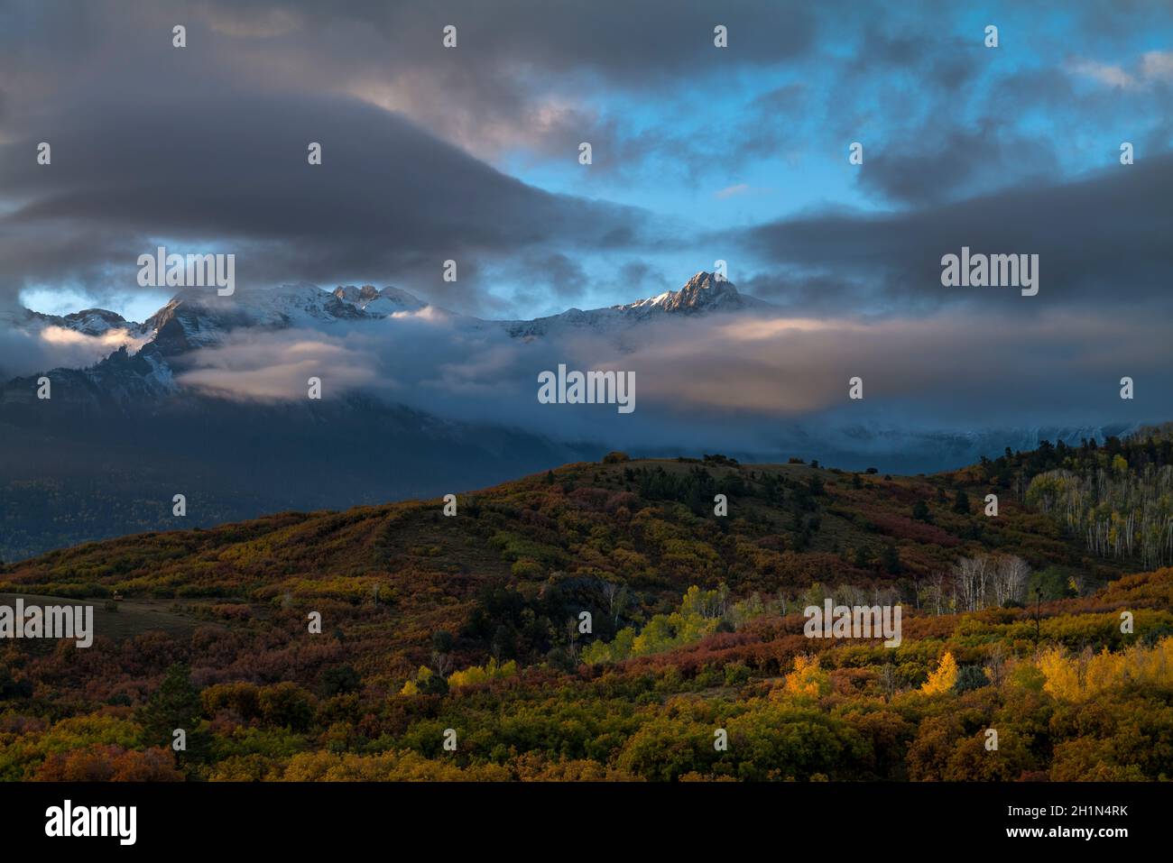 DALLAS DIVIDE RIDGWAY COLORADO USA Stockfoto