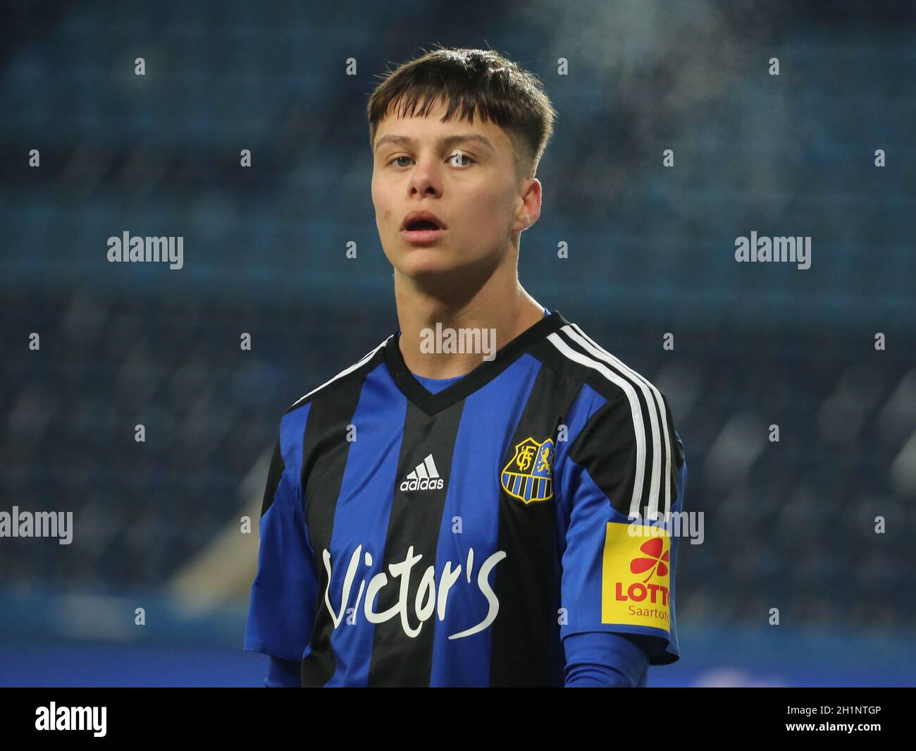 Minos Gouras 1.FC Saarbrücken DFB 3.Liga Saison 2020-21 Stockfoto