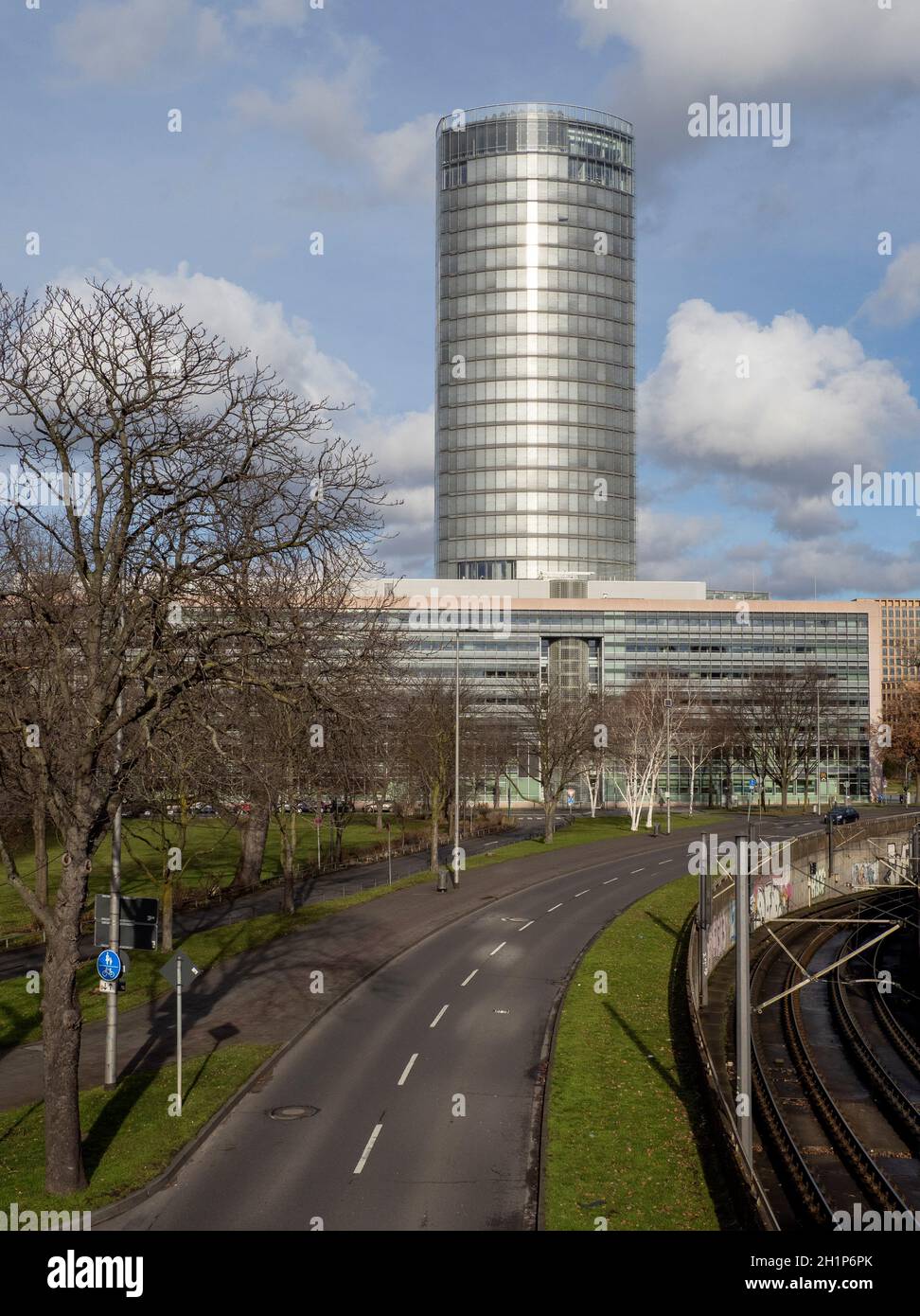 Triangle Hochhaus - Köln Stockfoto