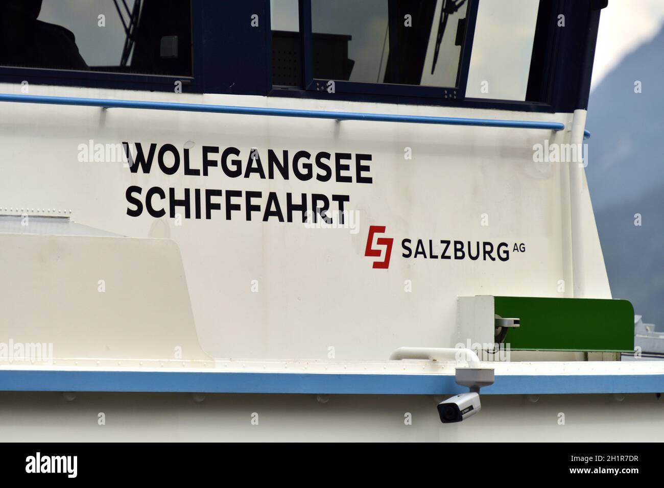 Wolfgangsee-Schifffahrt in Sankt Wolfgang am Wolfgangsee, Gmunden, Salzkammergut, Oberösterreich, Österreich, Europa - Wolfgangsee Versand in Sankt W Stockfoto