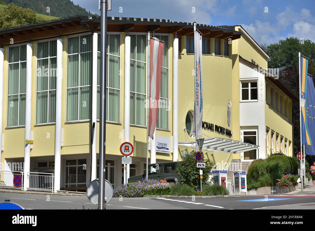 Sankt Wolfgang am Wolfgangsee, Bezirk Gmunden, Salzkammergut, Oberösterreich, Österreich, Europa - Sankt Wolfgang am Wolfgangsee, Bezirk Gmunden Stockfoto